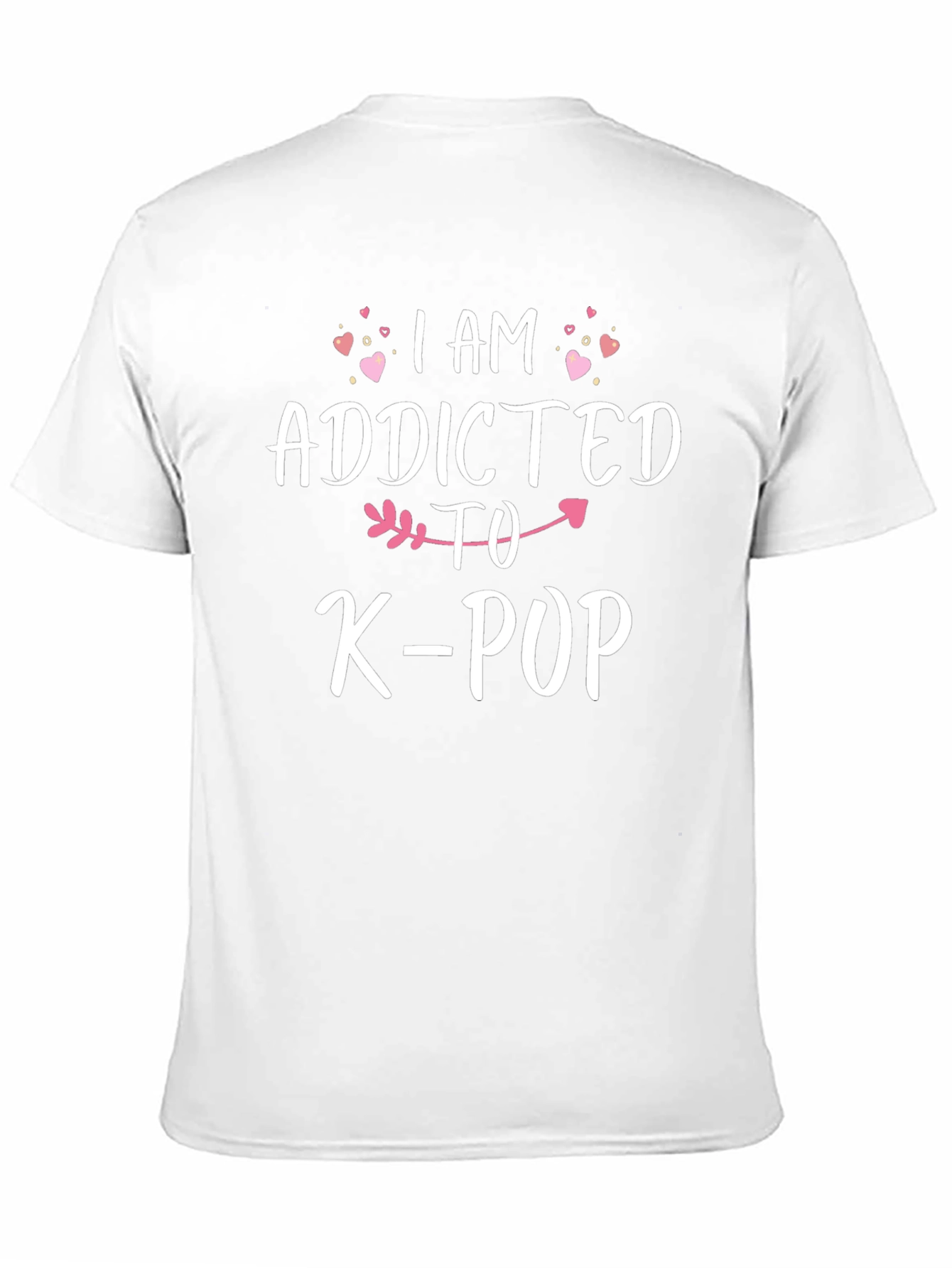 Addicted to K-Pop Black T-Shirt