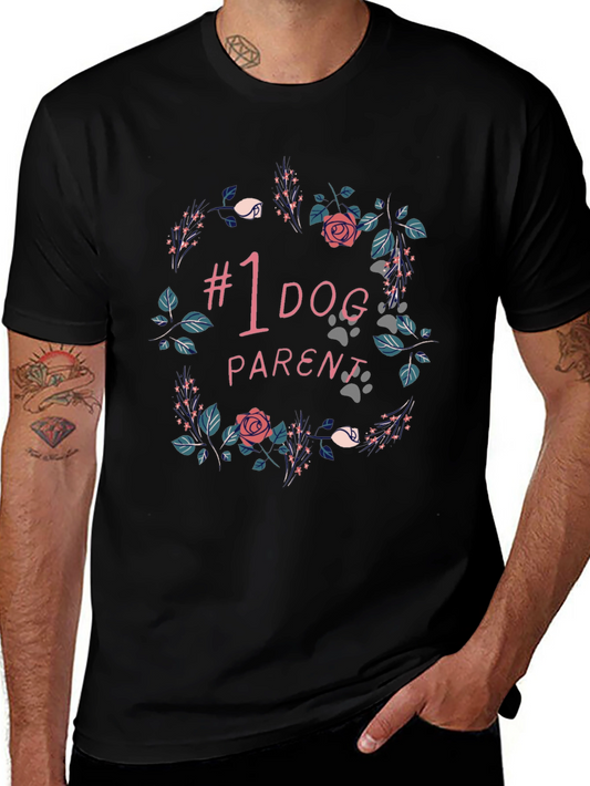 Dog Lover Tee: #1 Dog Parent T-Shirt