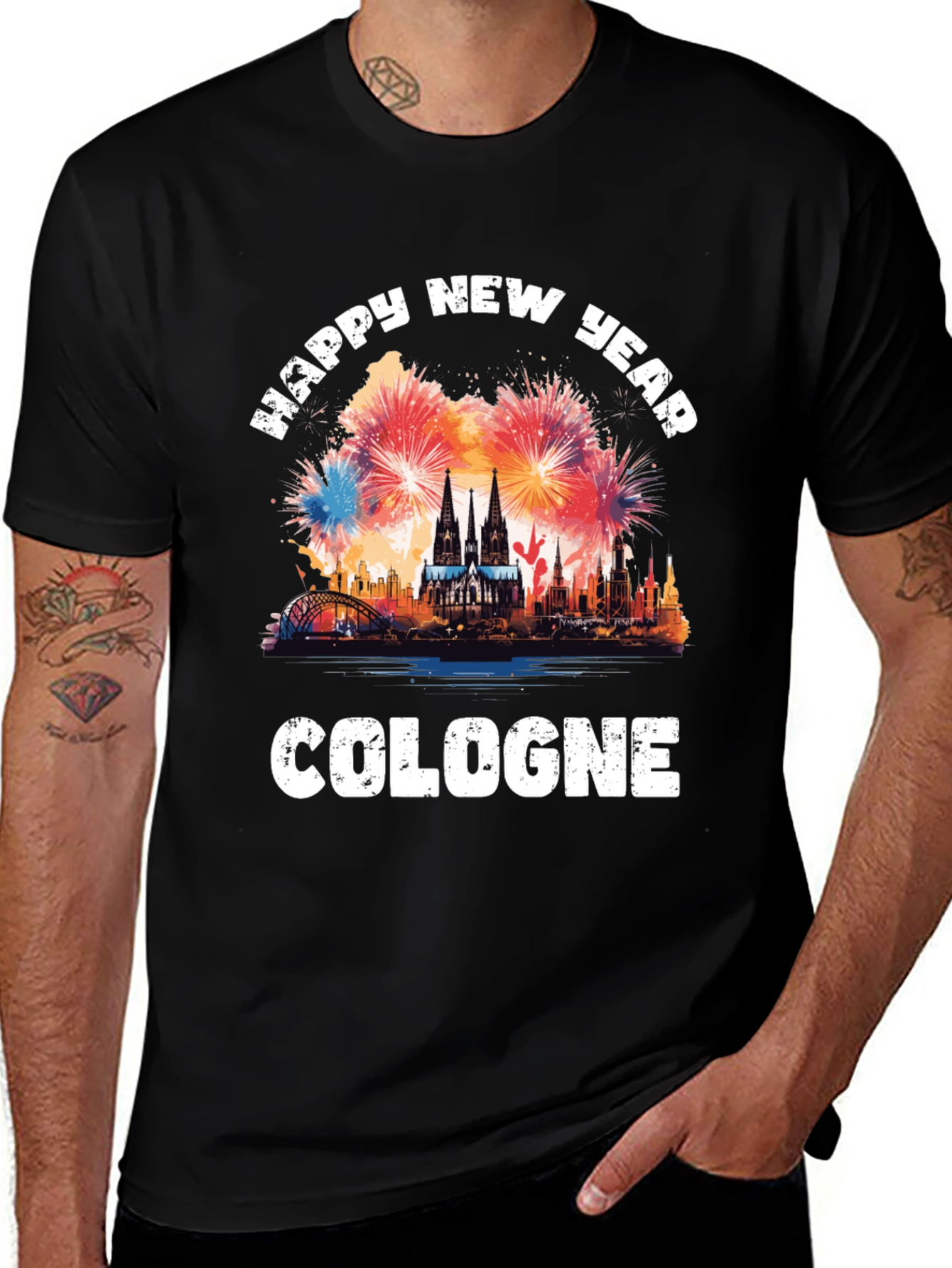 Happy New Year Cologne T-Shirt