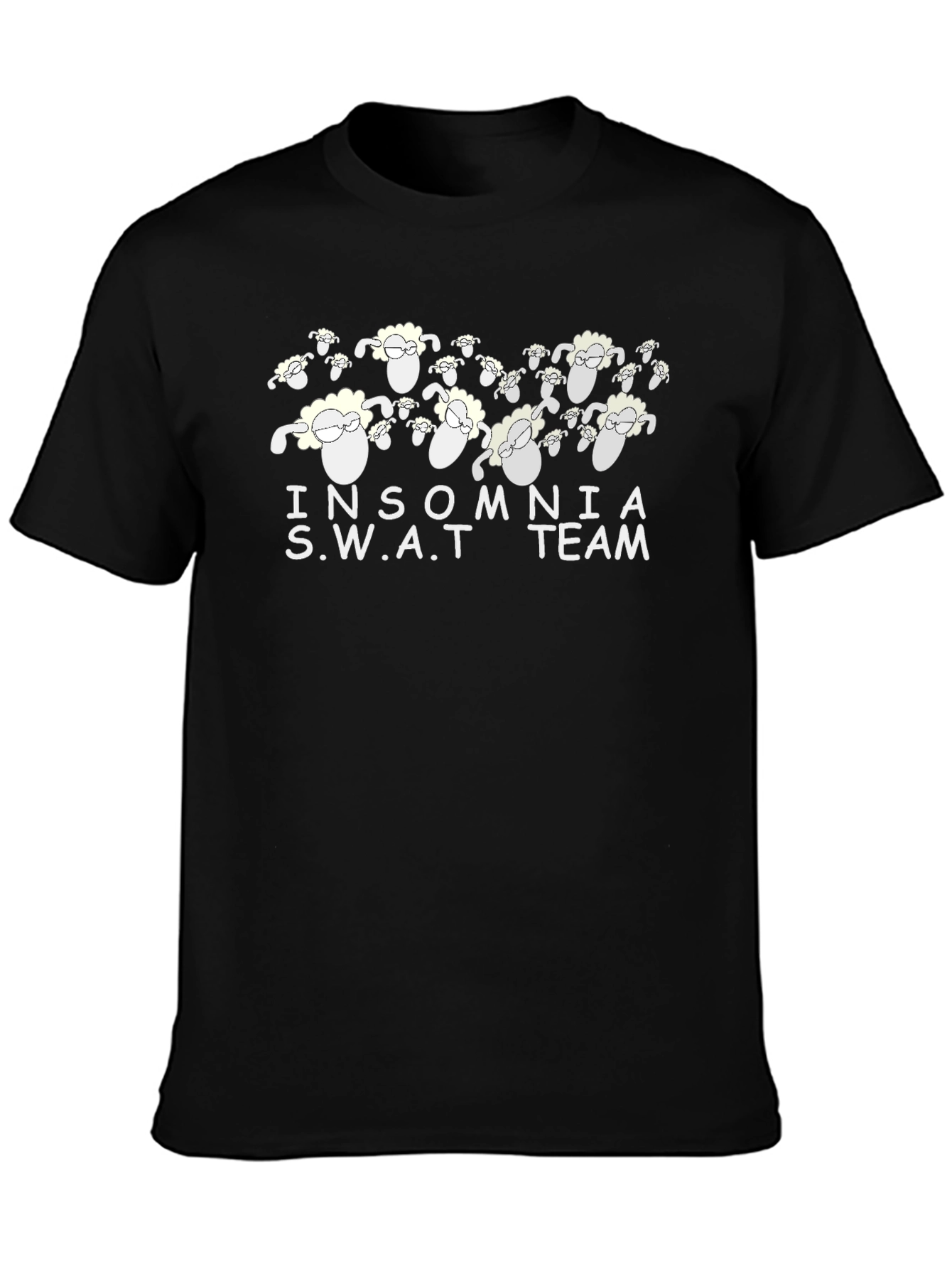 Insomnia S.W.A.T Team Black T-Shirt