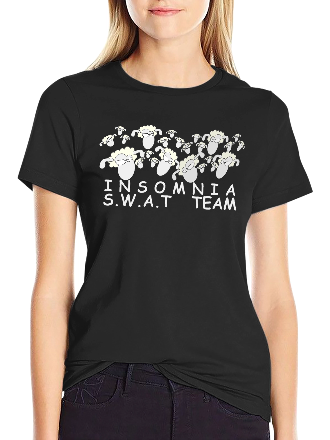 Insomnia S.W.A.T Team Black T-Shirt