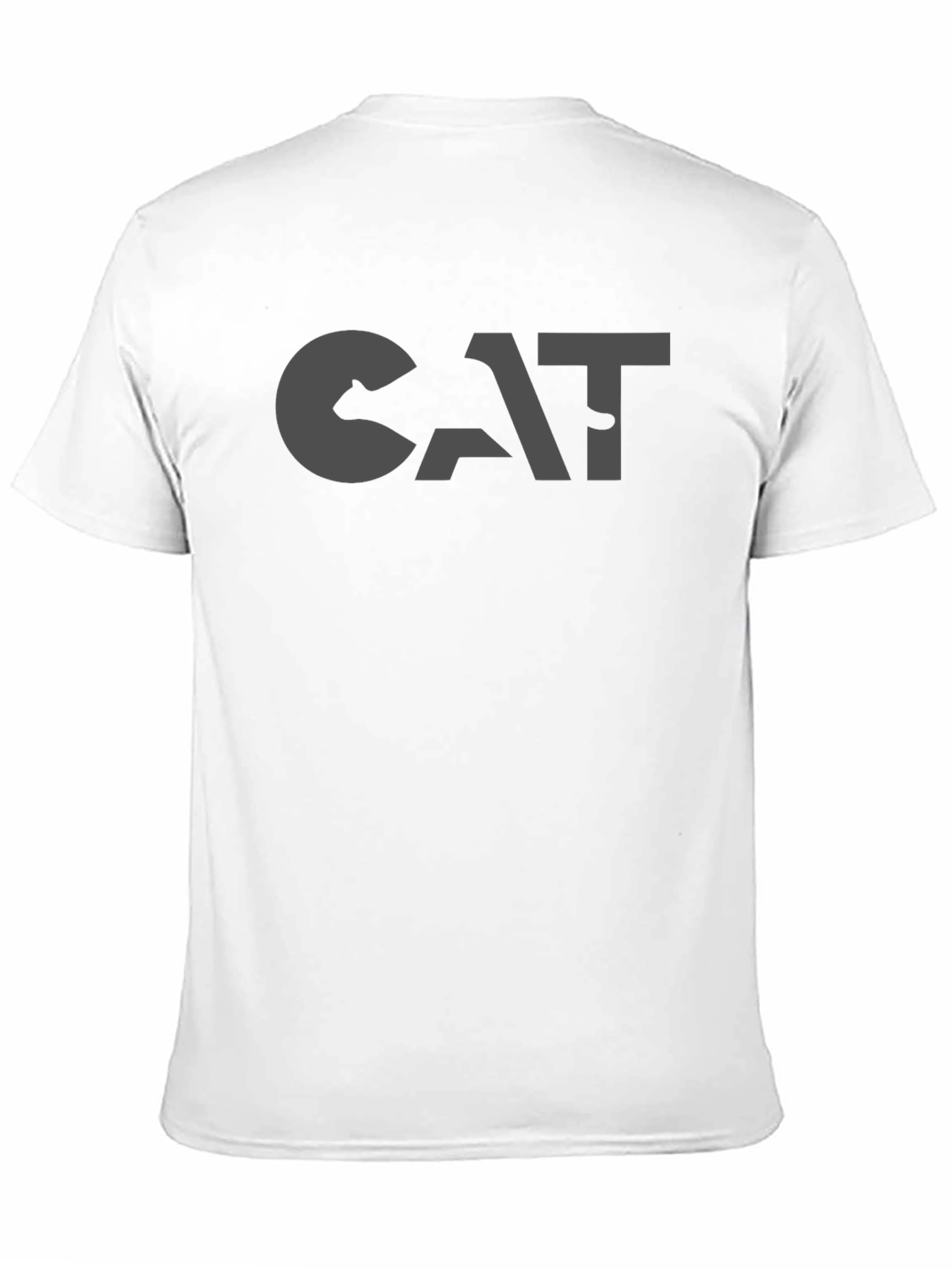 Mens CAT Logo Graphic T-Shirt - Classic Design