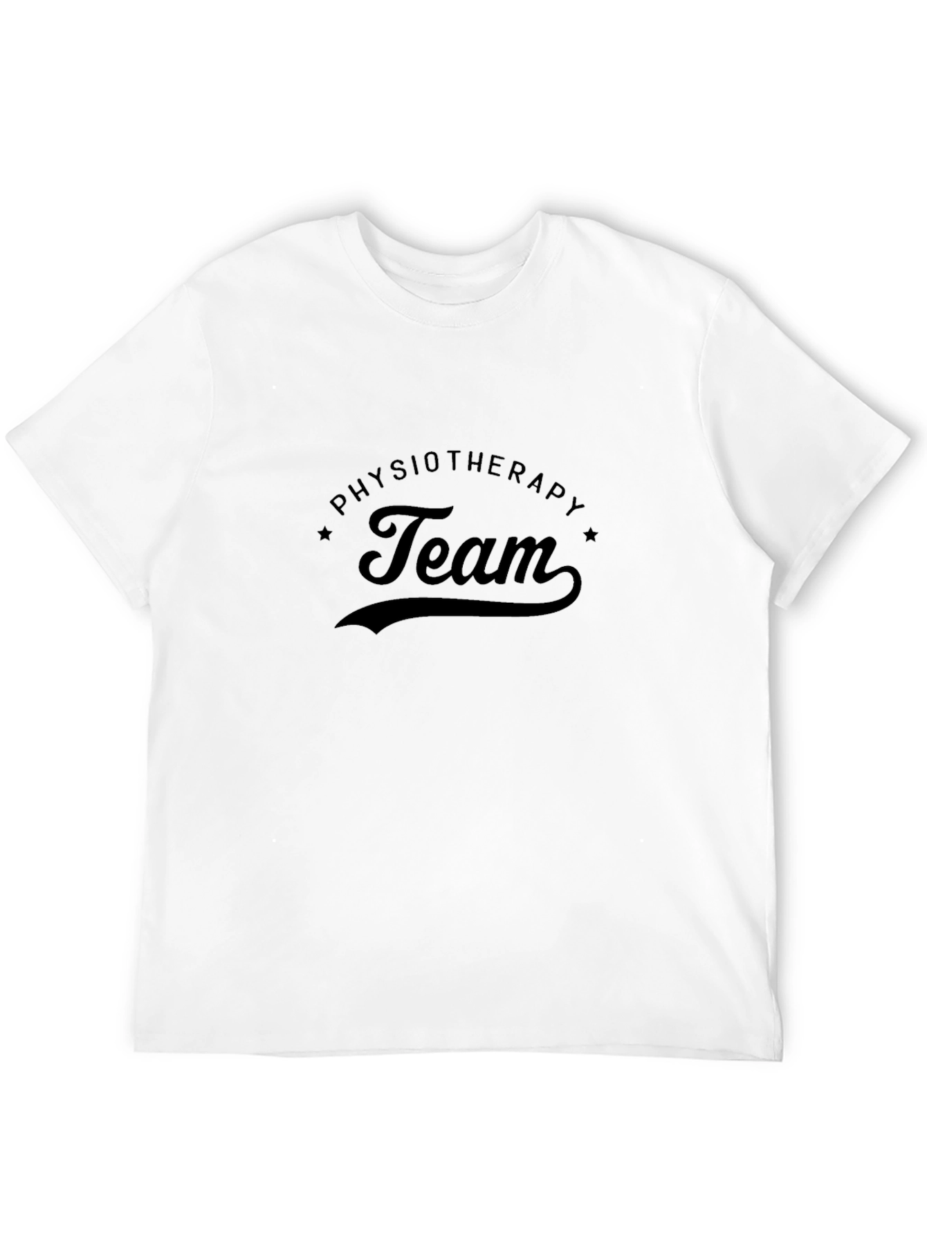 Physiotherapy Team Black T-Shirt