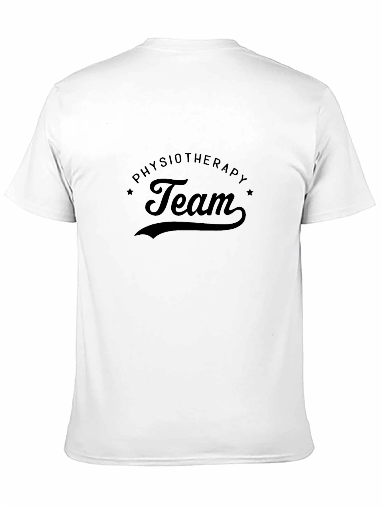 Physiotherapy Team Black T-Shirt
