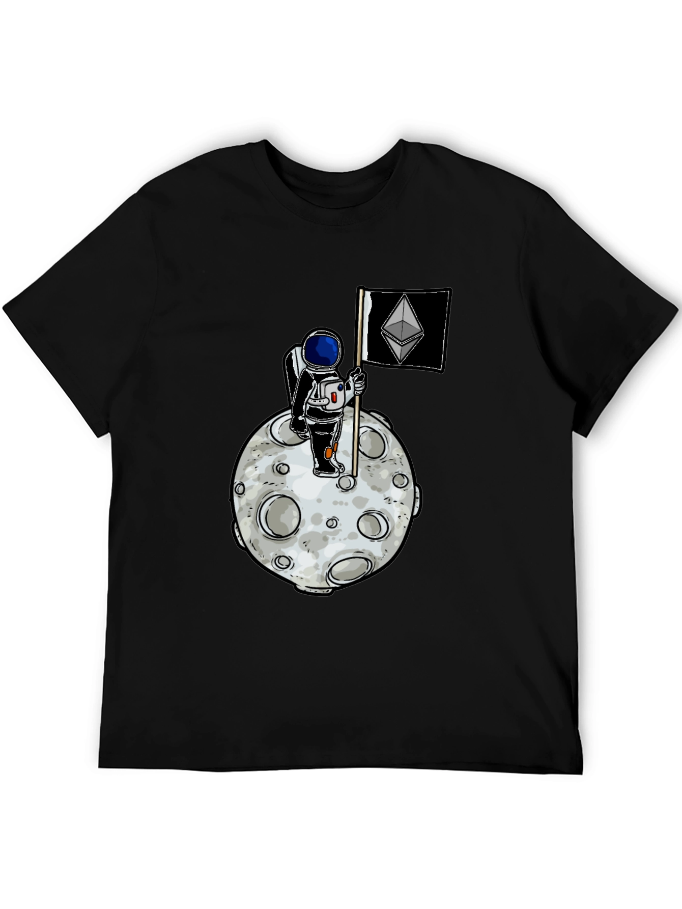 Ethereum Moon Astronaut T-Shirt