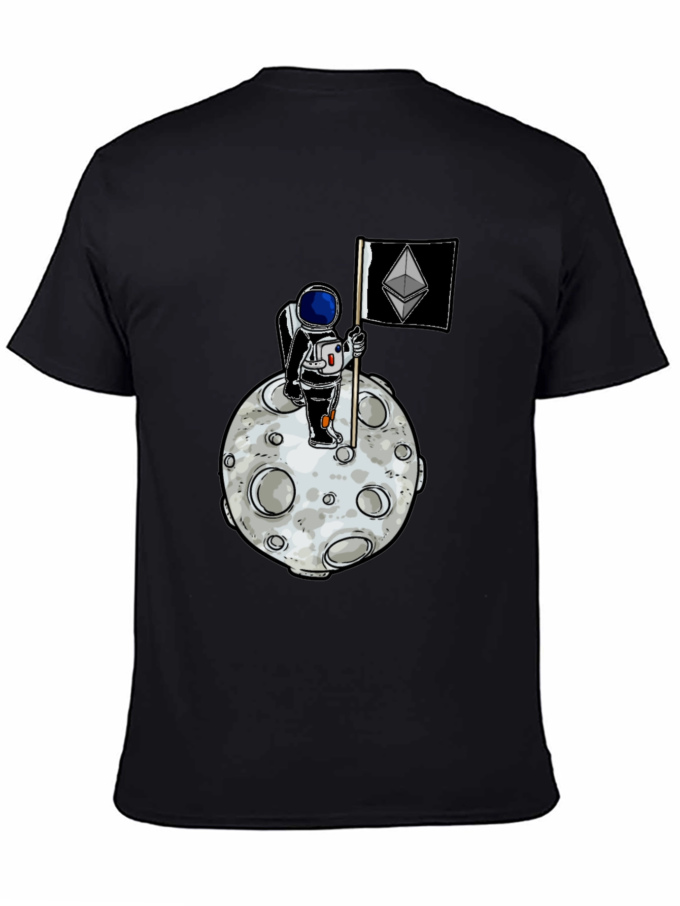 Ethereum Moon Astronaut T-Shirt