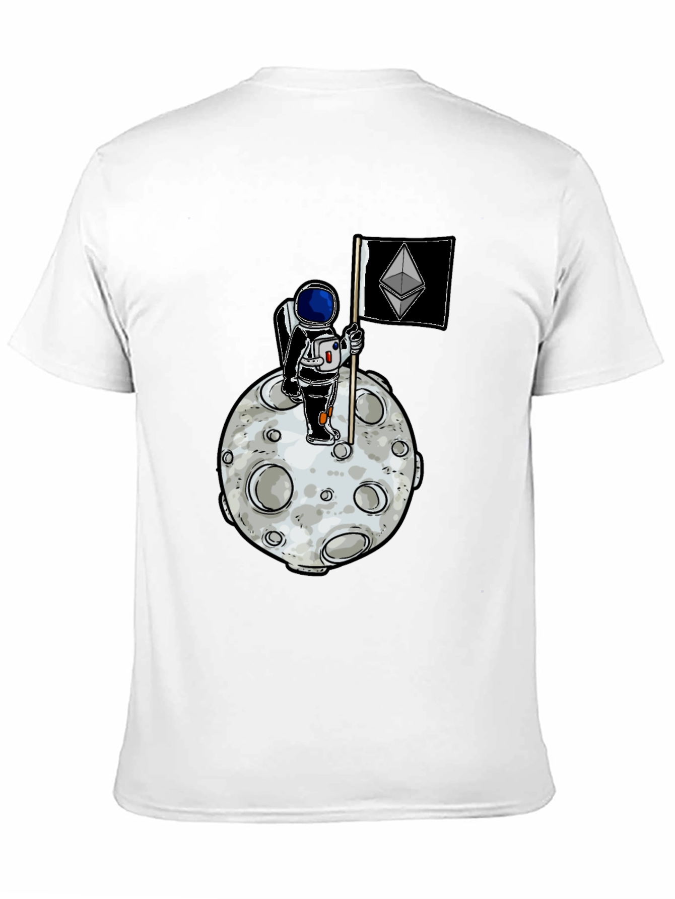 Ethereum Moon Astronaut T-Shirt