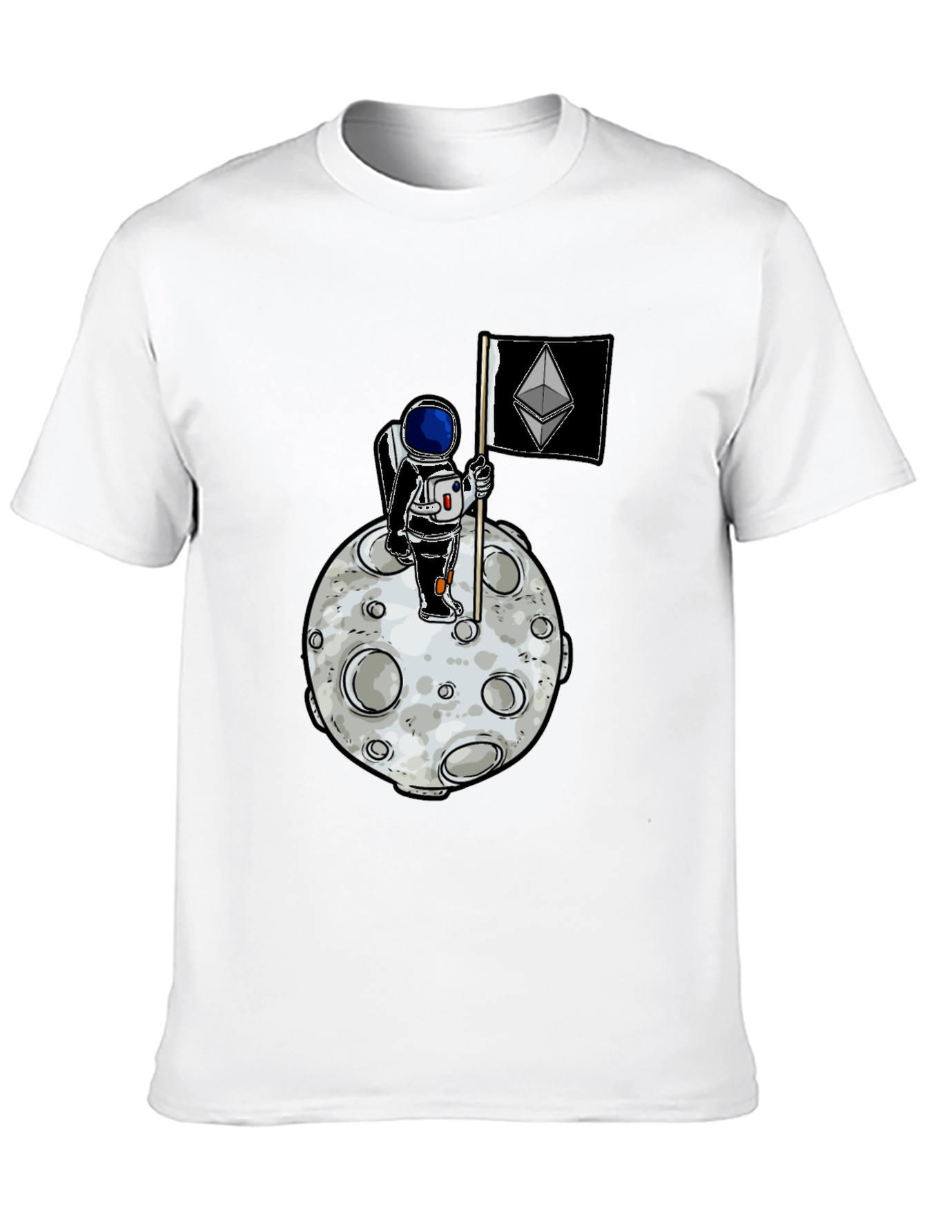 Ethereum Moon Astronaut T-Shirt
