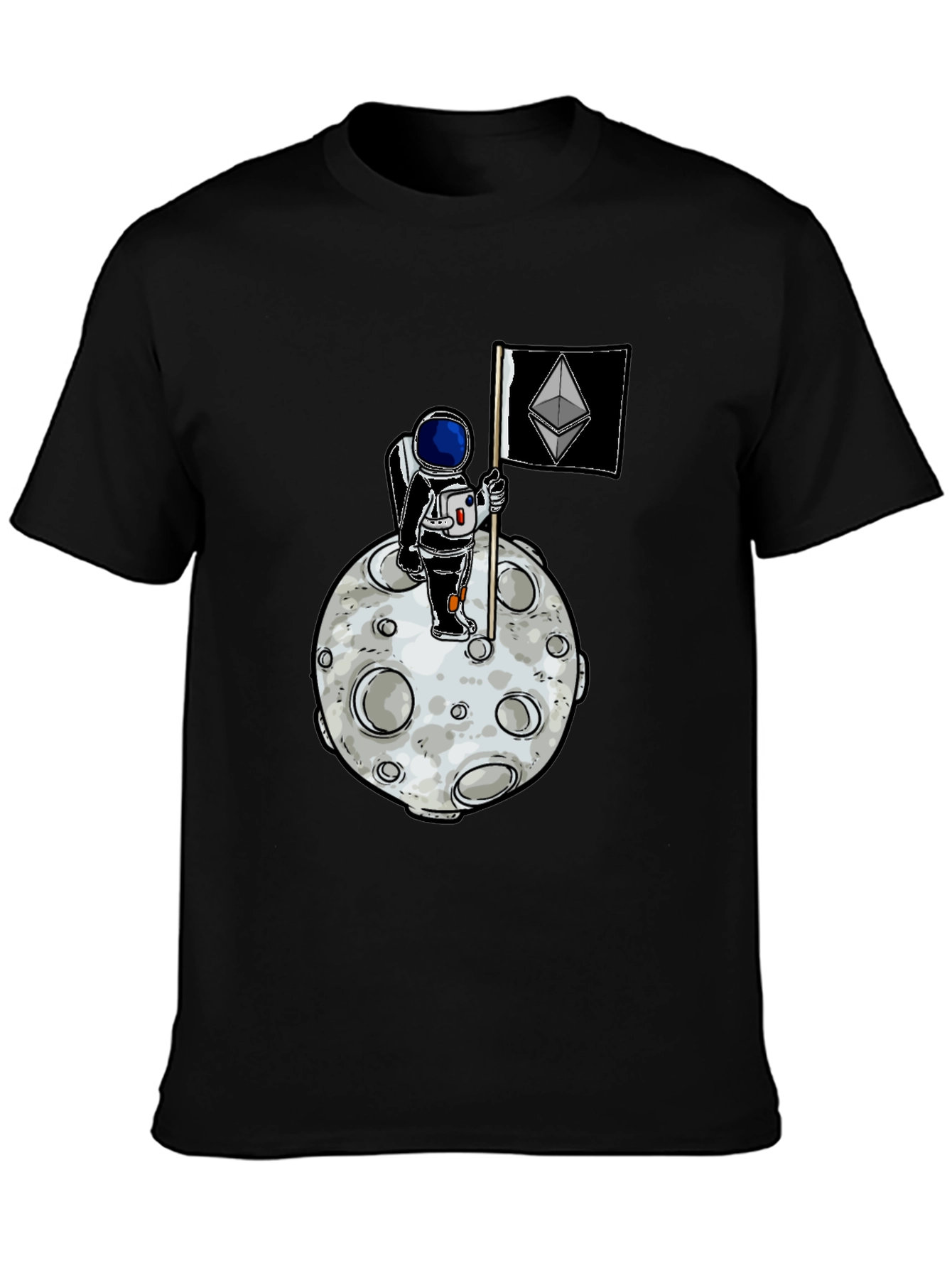 Ethereum Moon Astronaut T-Shirt