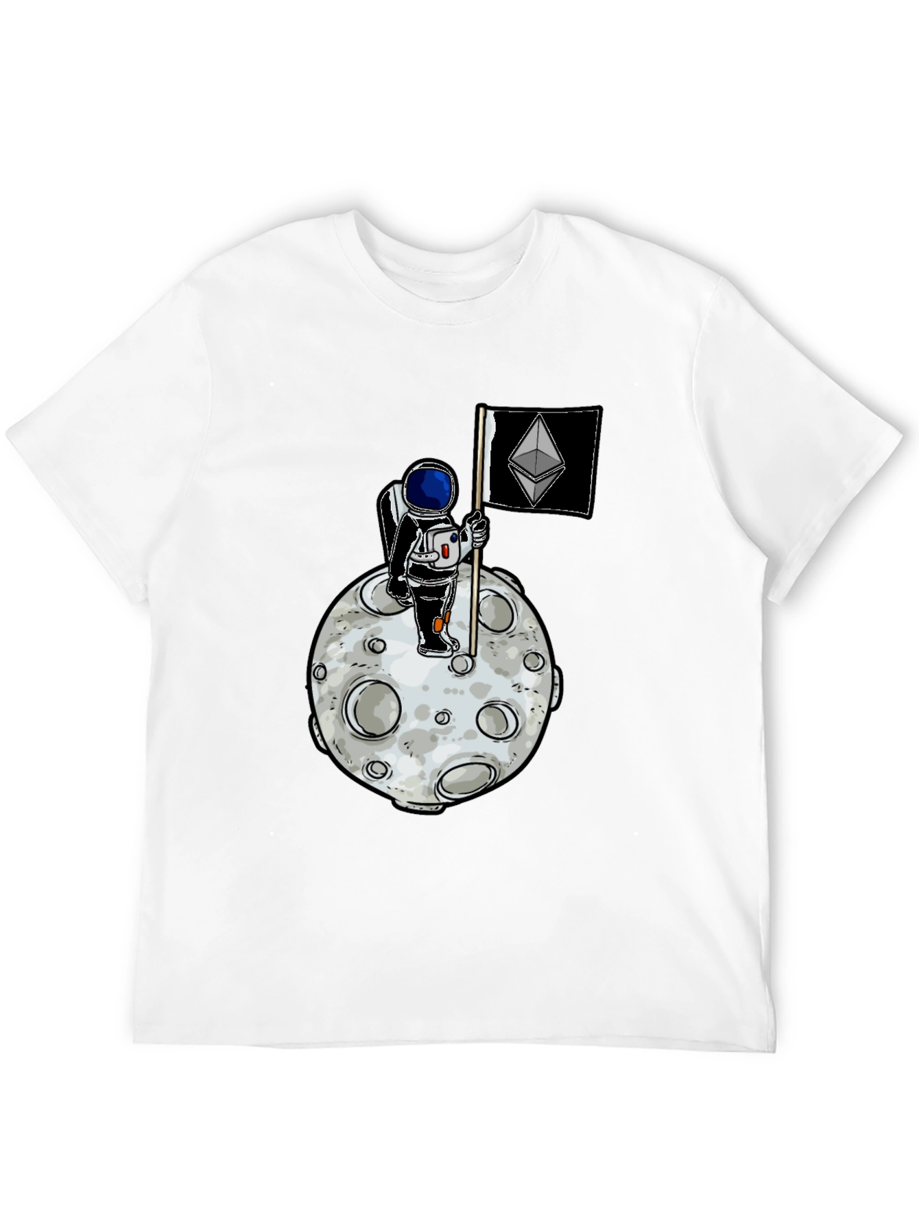 Ethereum Moon Astronaut T-Shirt