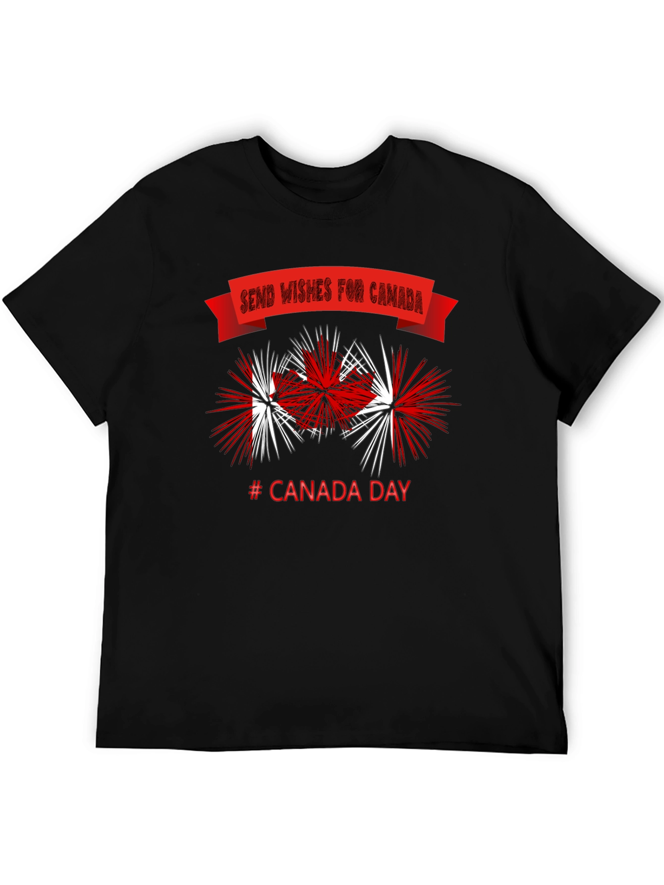 Canada Day T-Shirt - Send Wishes for Canada