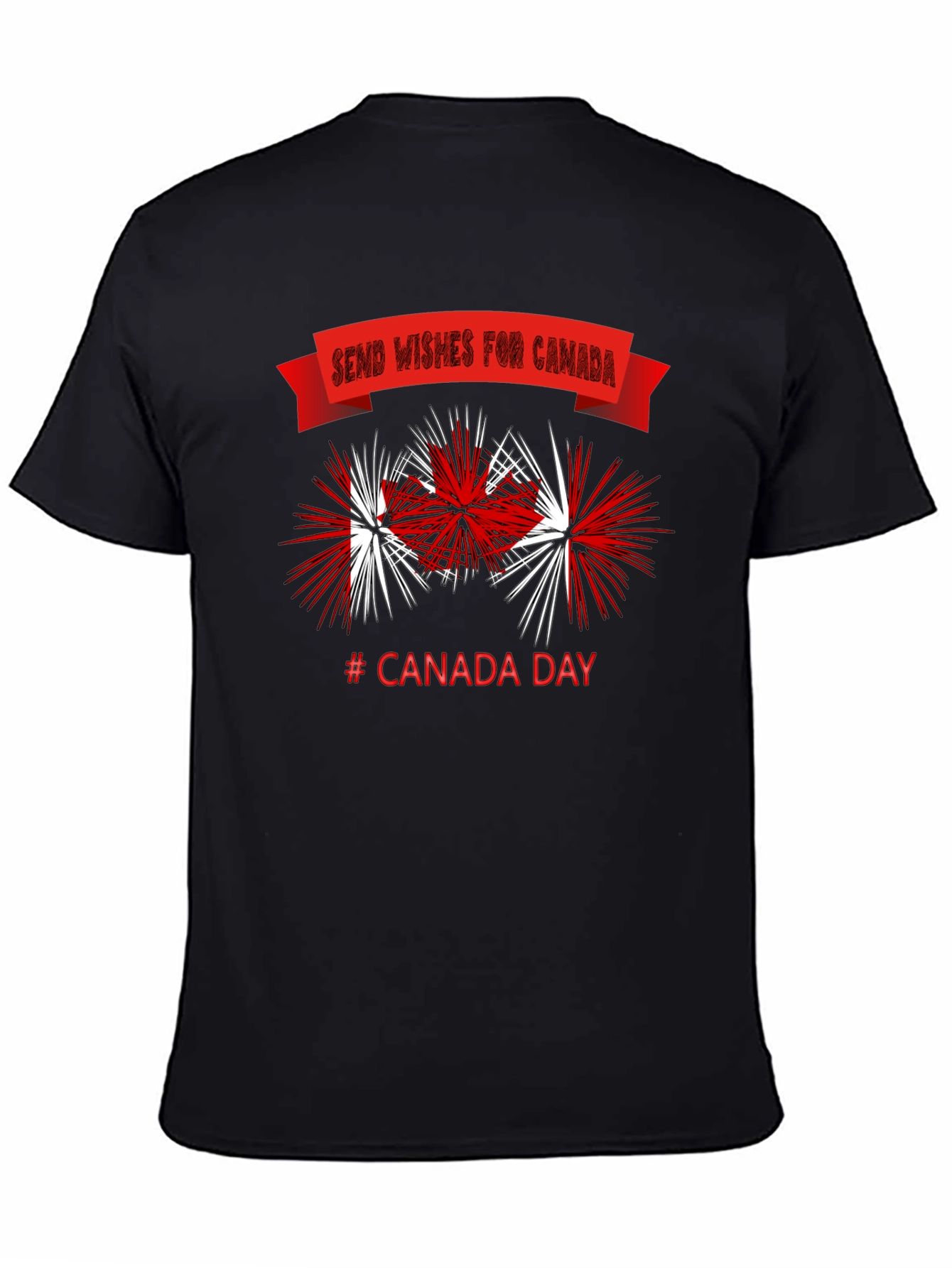 Canada Day T-Shirt - Send Wishes for Canada