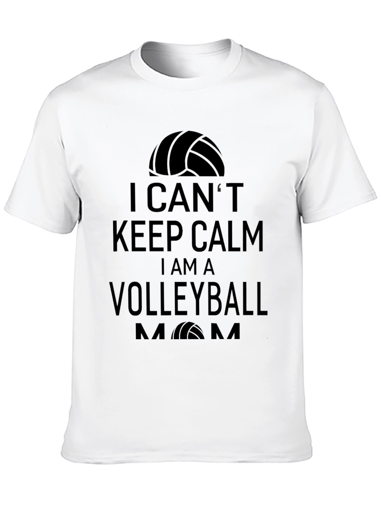 Volleyball Mom T-Shirt - I Cant Keep Calm
