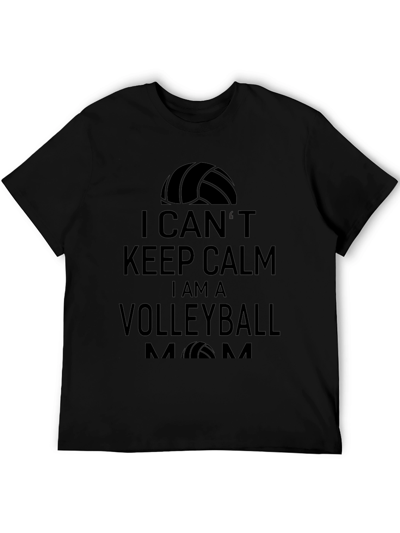Volleyball Mom T-Shirt - I Cant Keep Calm