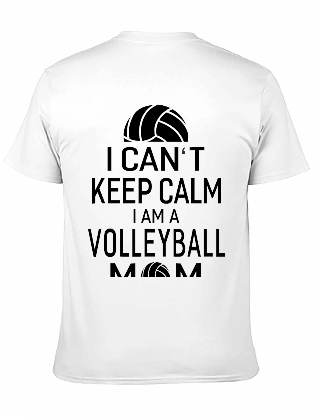 Volleyball Mom T-Shirt - I Cant Keep Calm