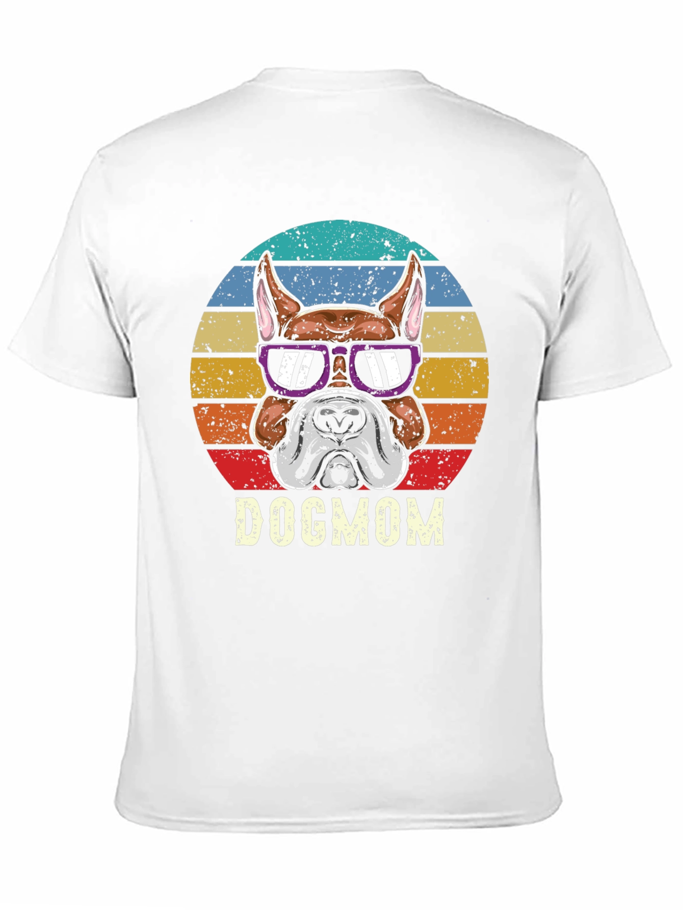 Dog Mom T-Shirt - Cute Boxer Dog Design