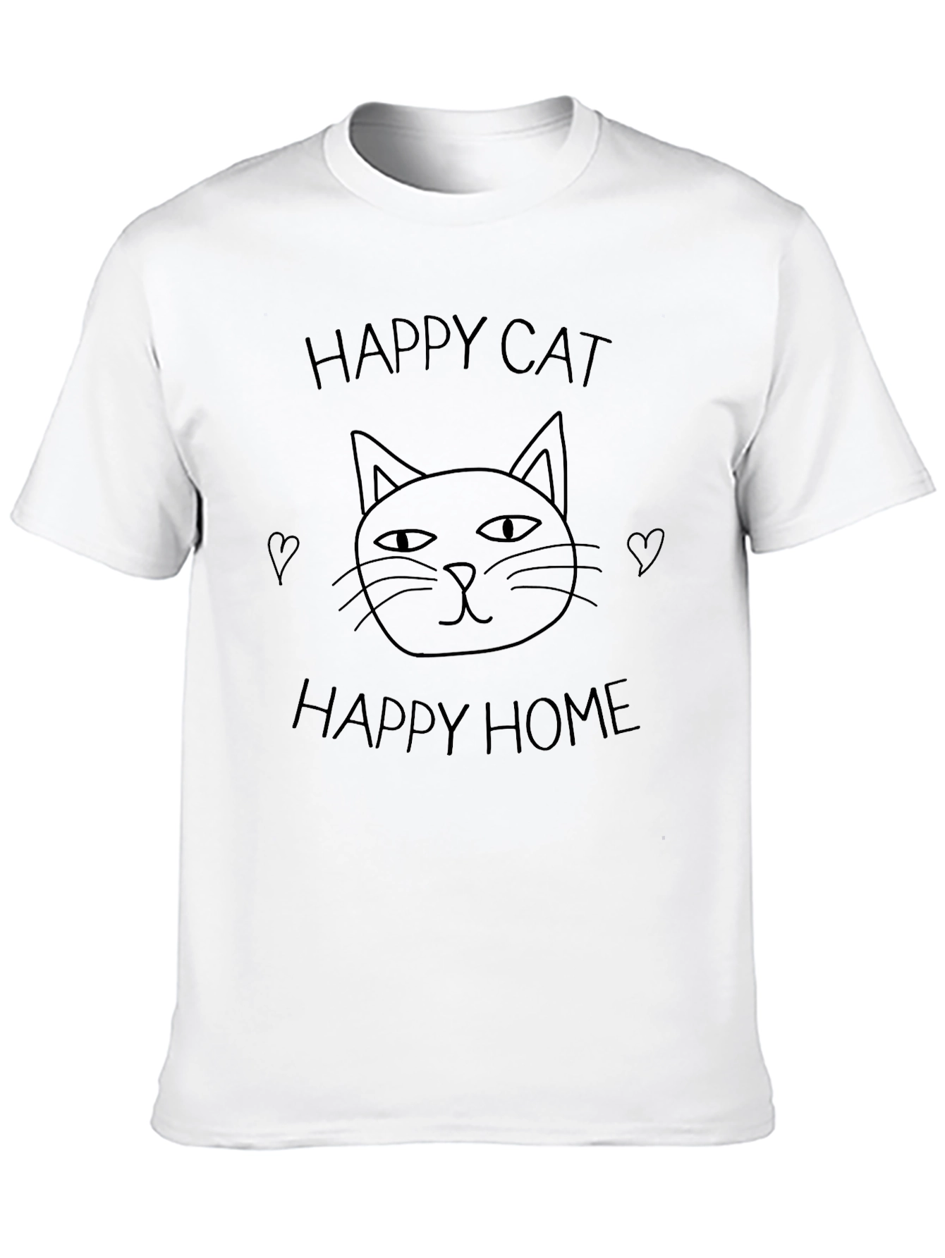 Happy Cat Happy Home Graphic Tee - Relaxed Fit