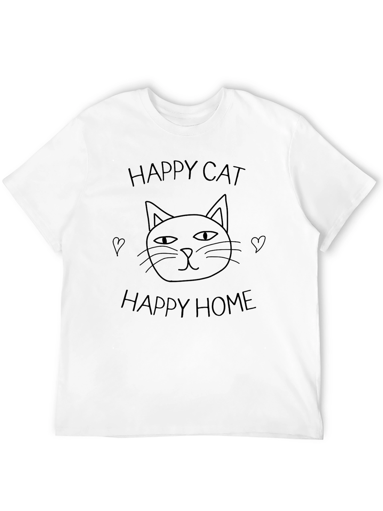 Happy Cat Happy Home Graphic Tee - Relaxed Fit