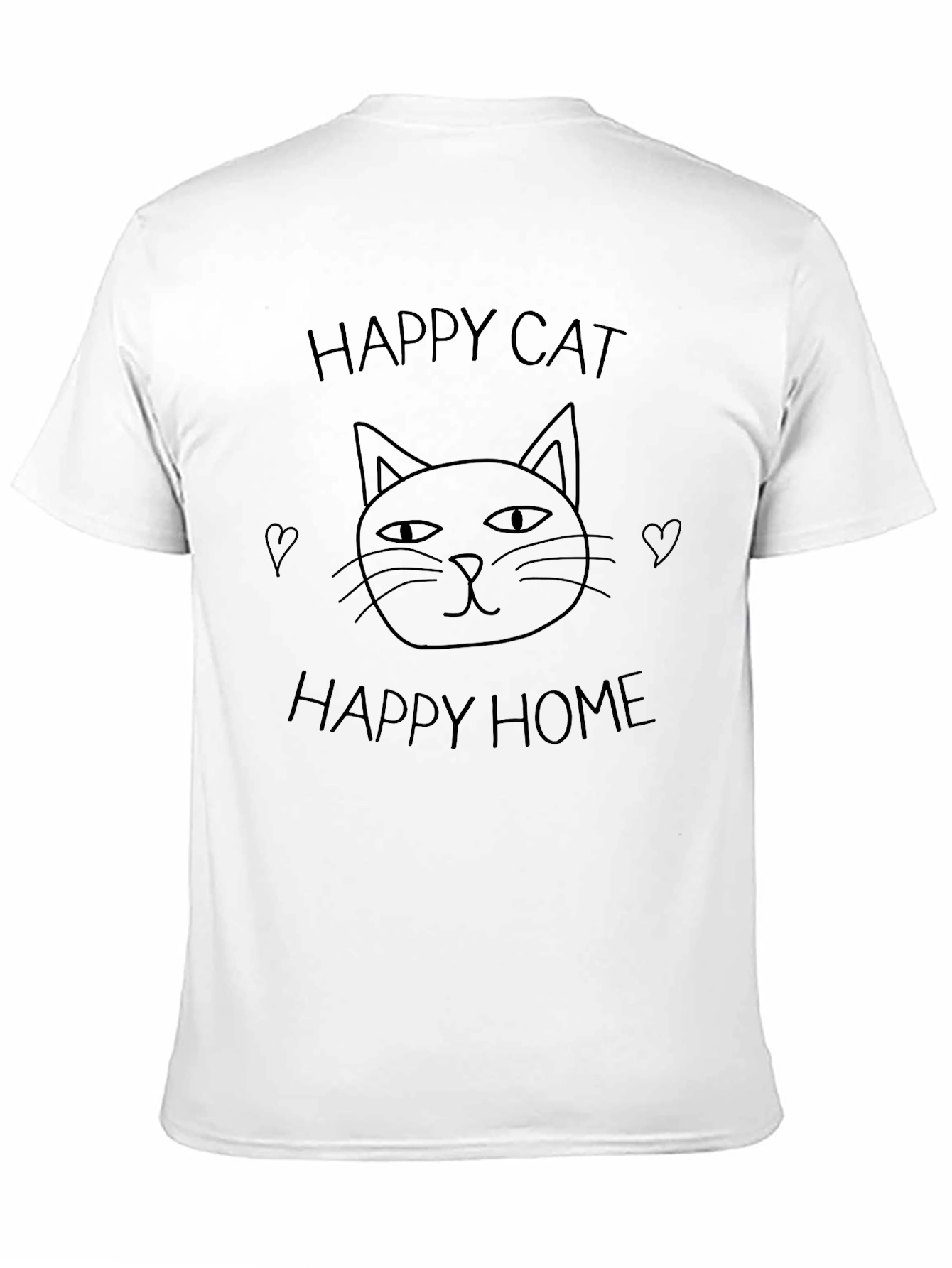 Happy Cat Happy Home Graphic Tee - Relaxed Fit