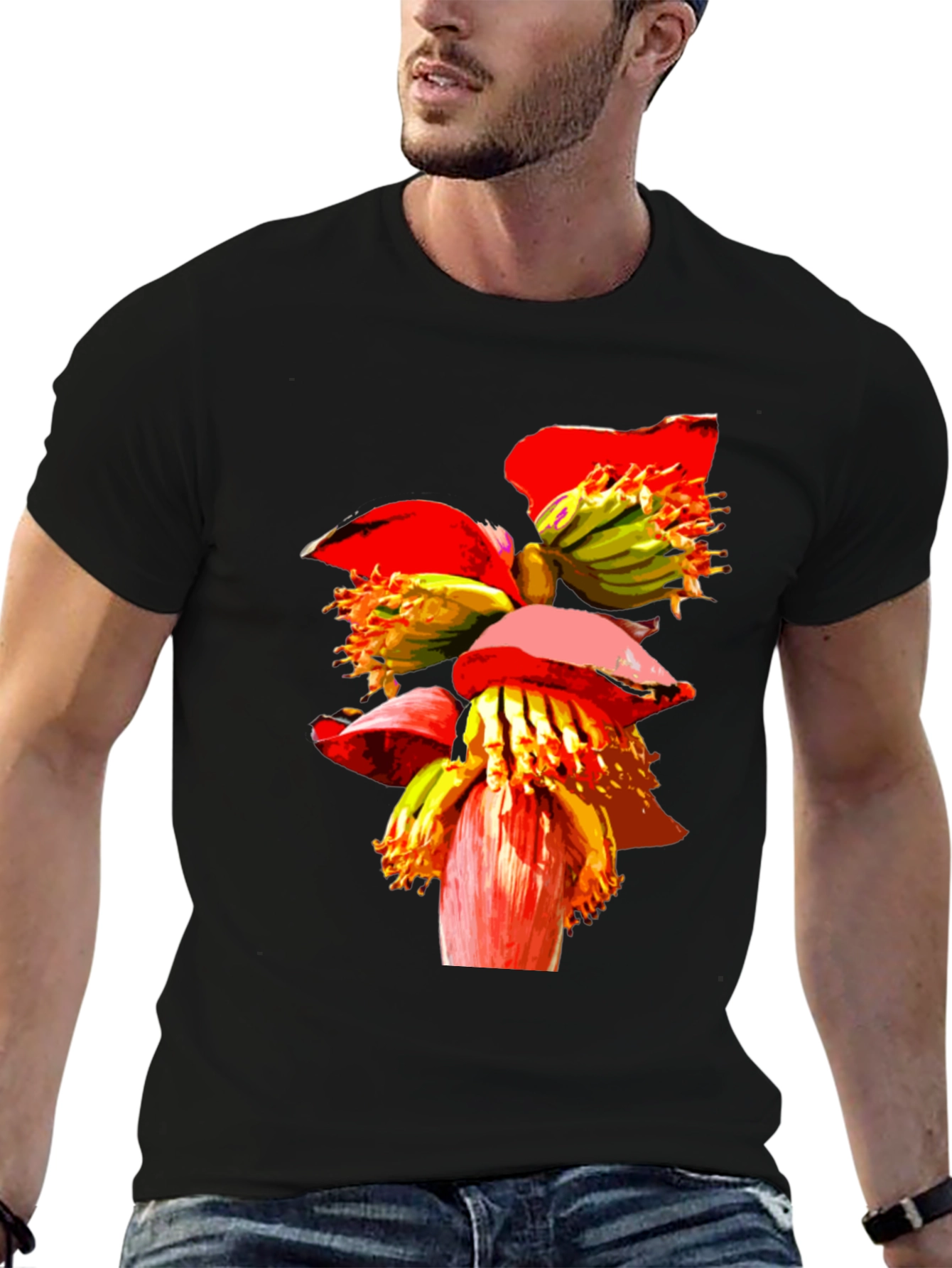 Banana Flower Graphic Tee