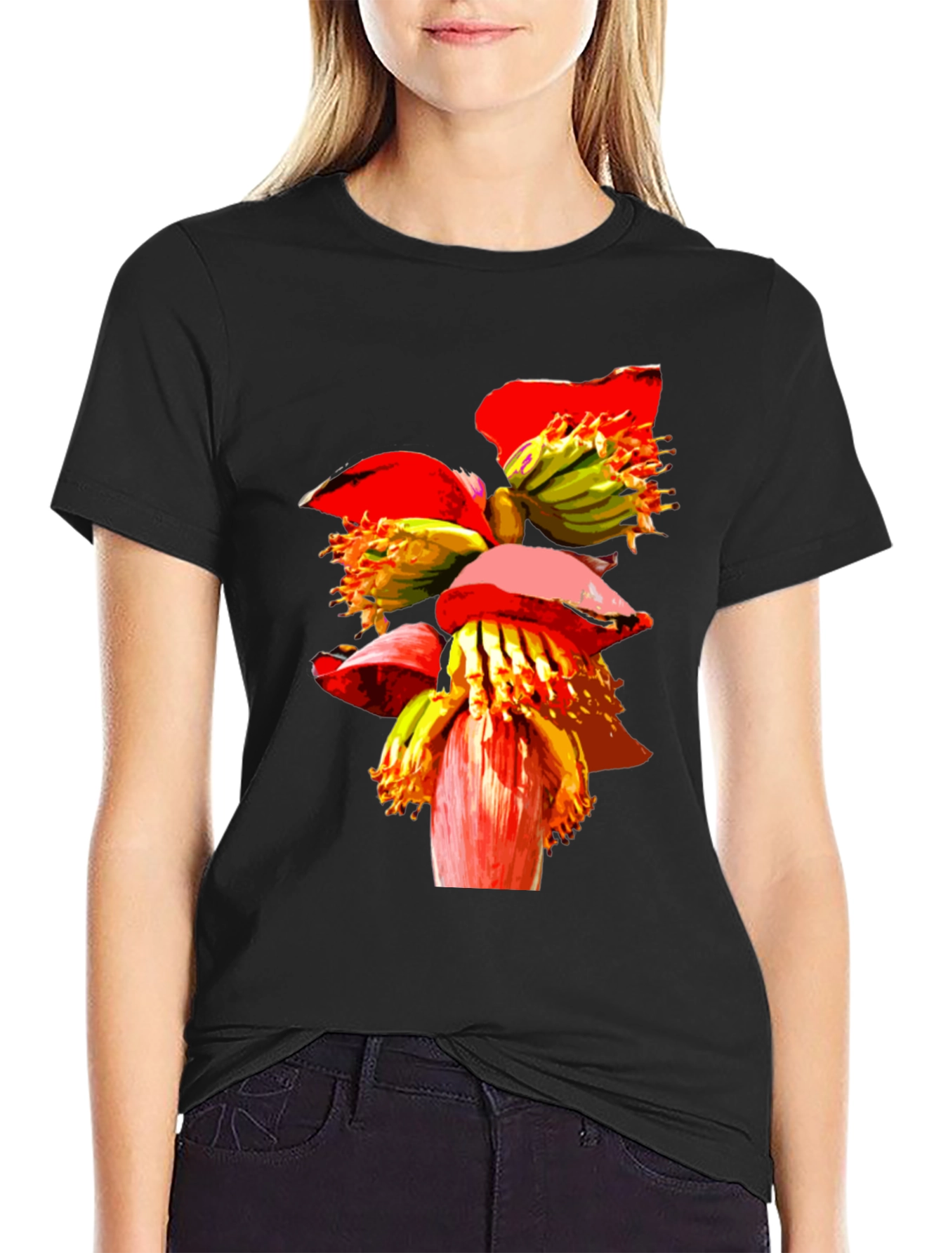 Banana Flower Graphic Tee