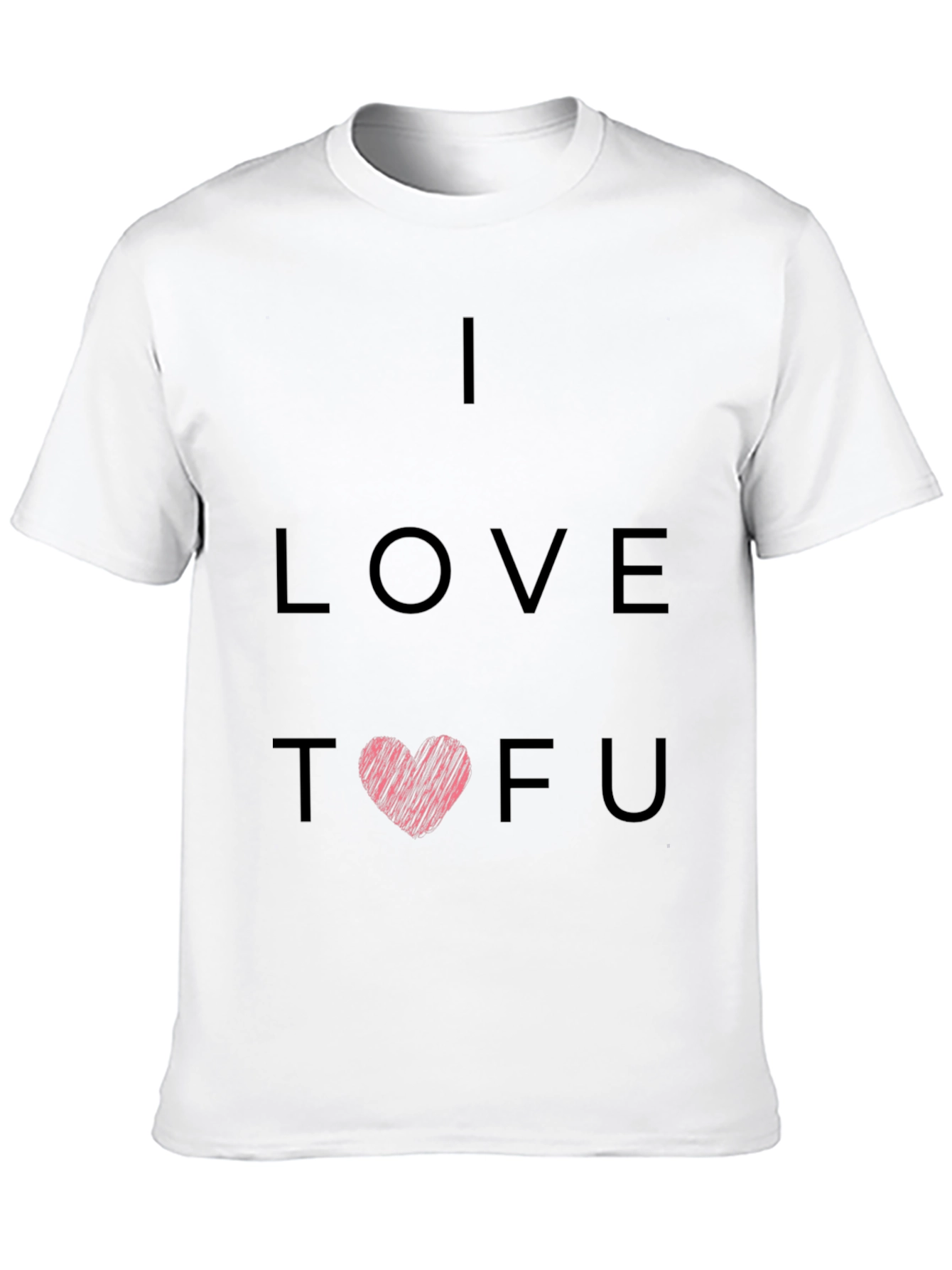 I Love Tofu Graphic Tee - Vegan T-Shirt