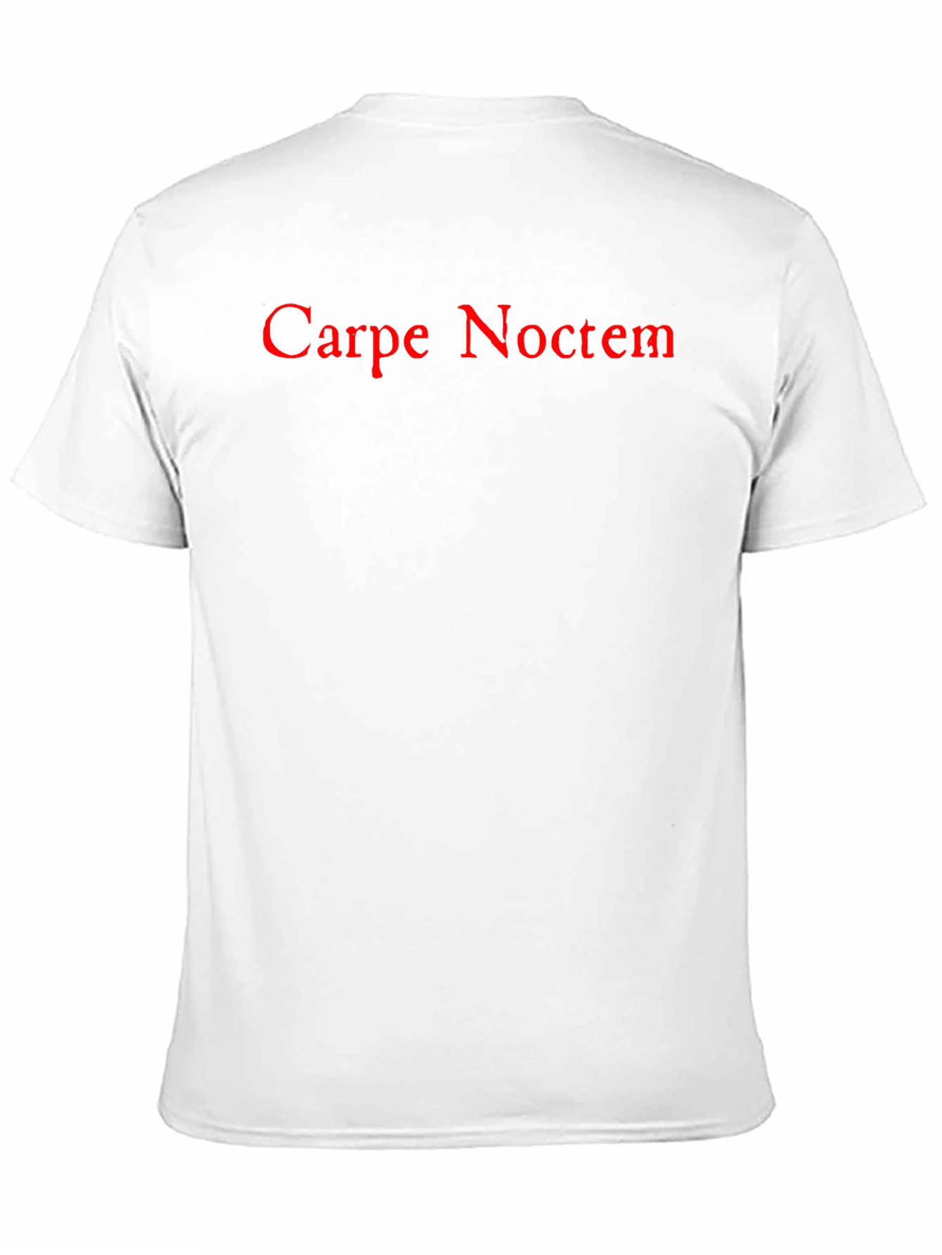 Carpe Noctem Graphic Tee - Black