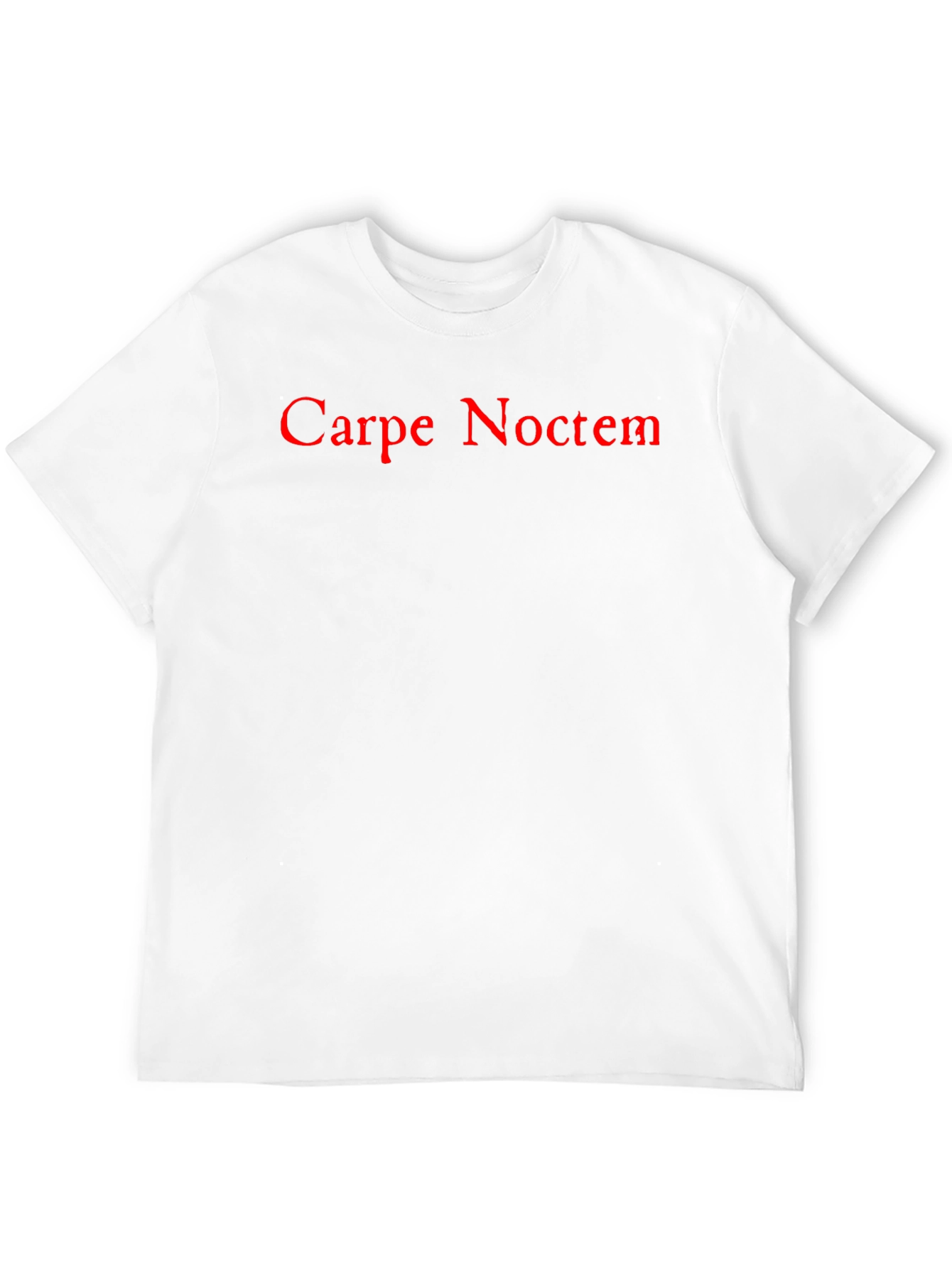 Carpe Noctem Graphic Tee - Black