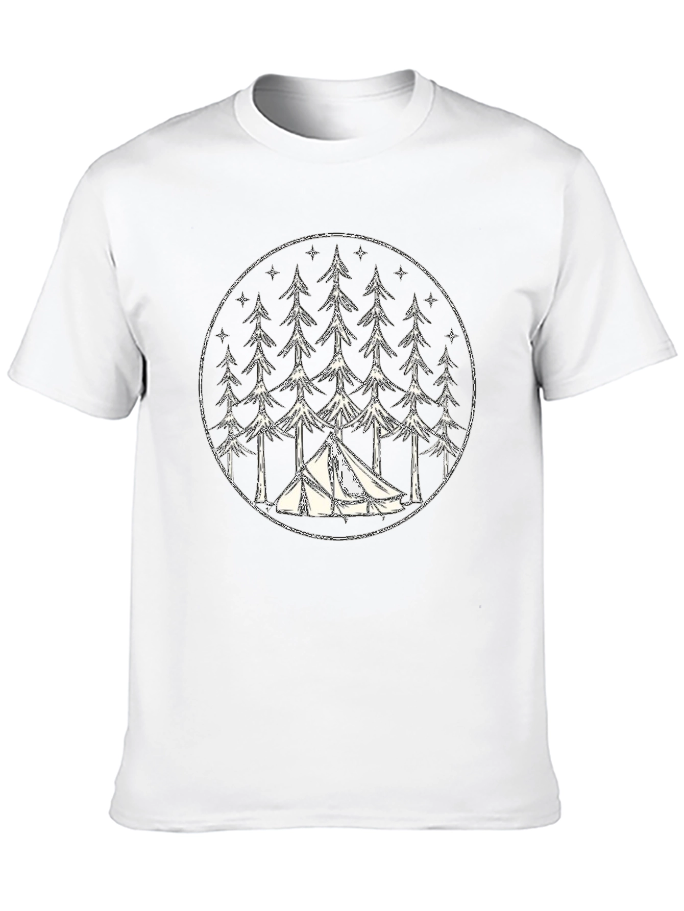 Camping Forest Tee - Adventure Awaits!