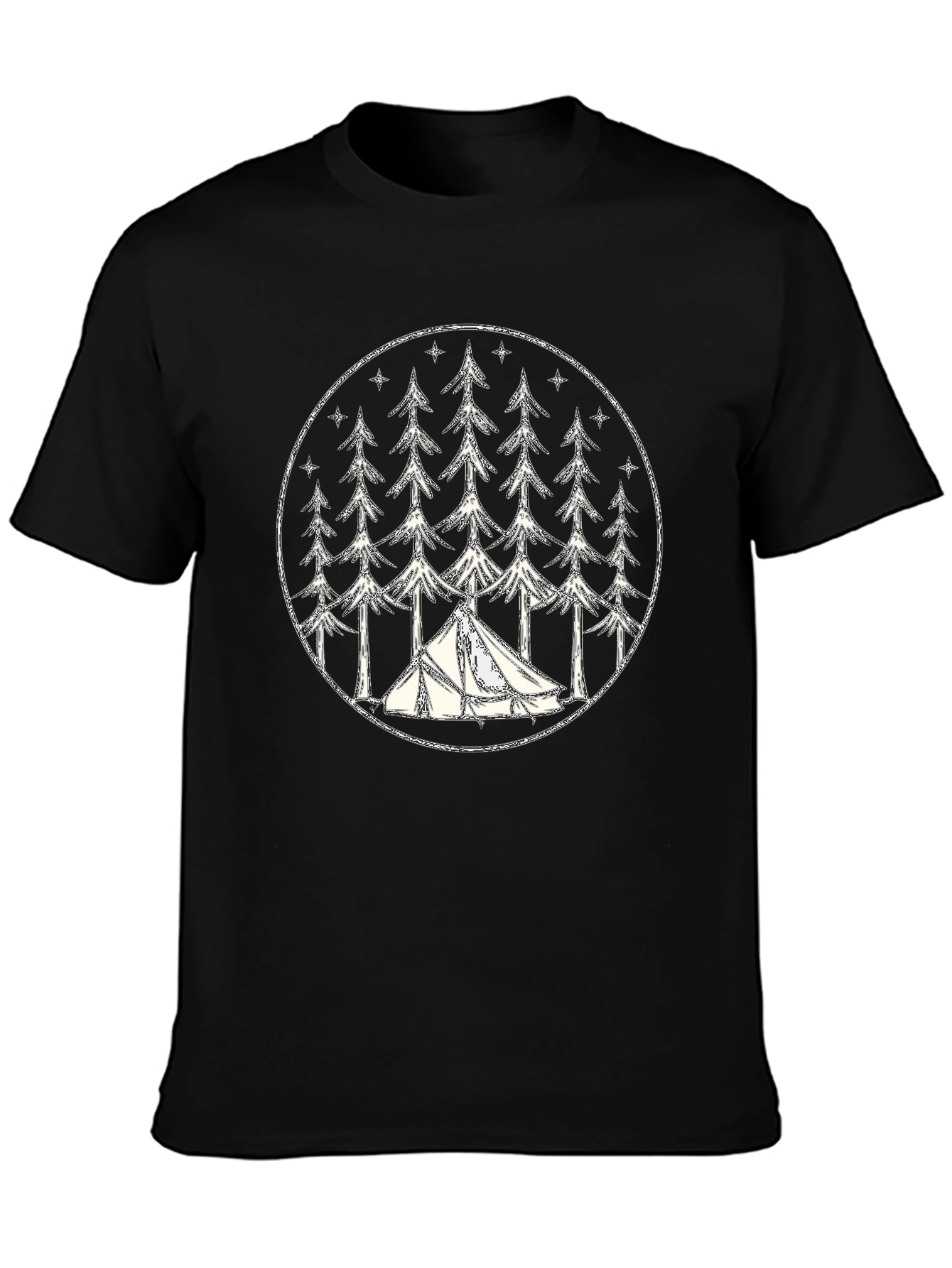 Camping Forest Tee - Adventure Awaits!