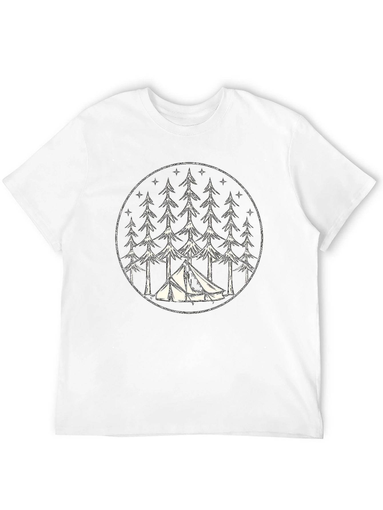 Camping Forest Tee - Adventure Awaits!