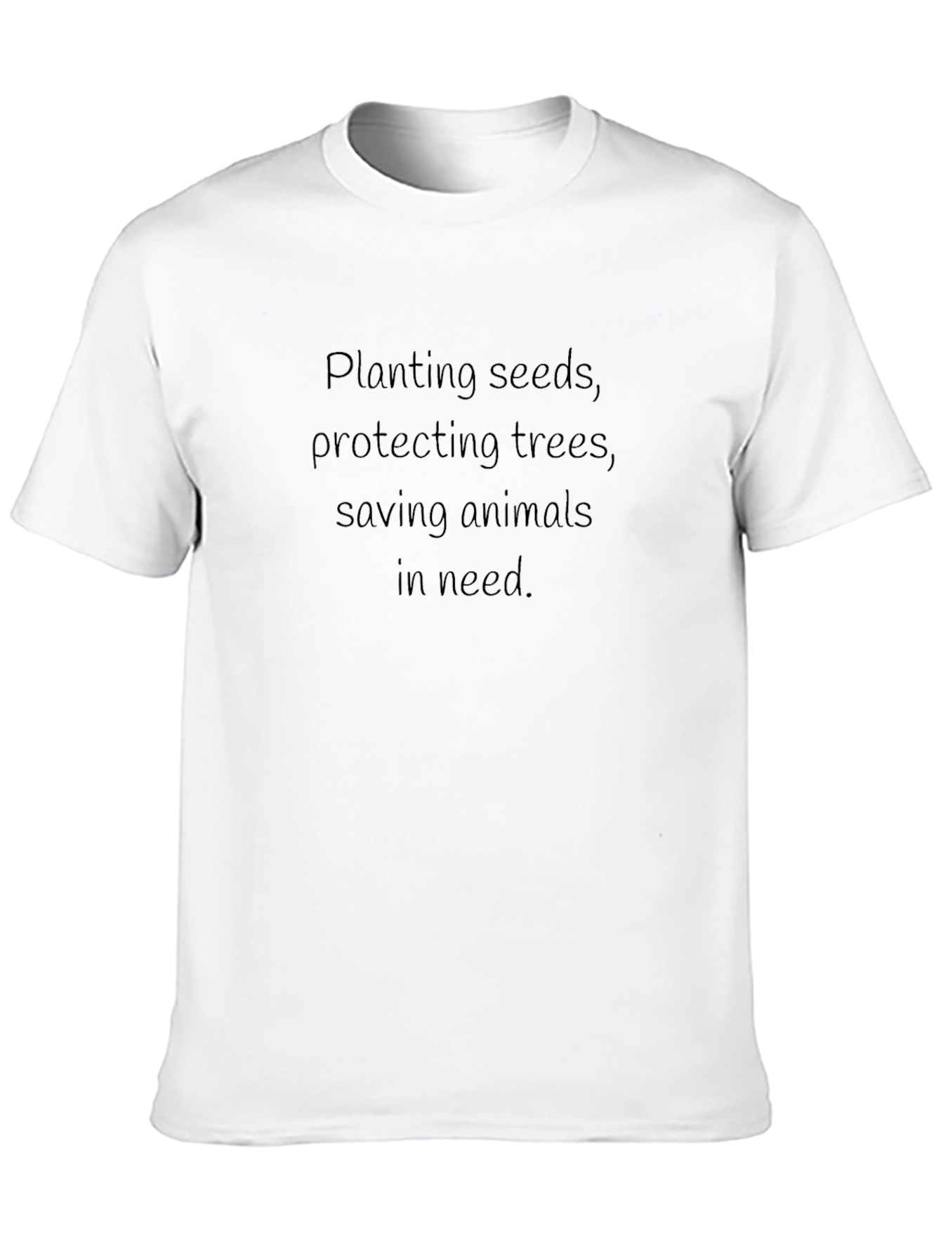 Eco-Conscious Graphic Tee - Nature Advocate