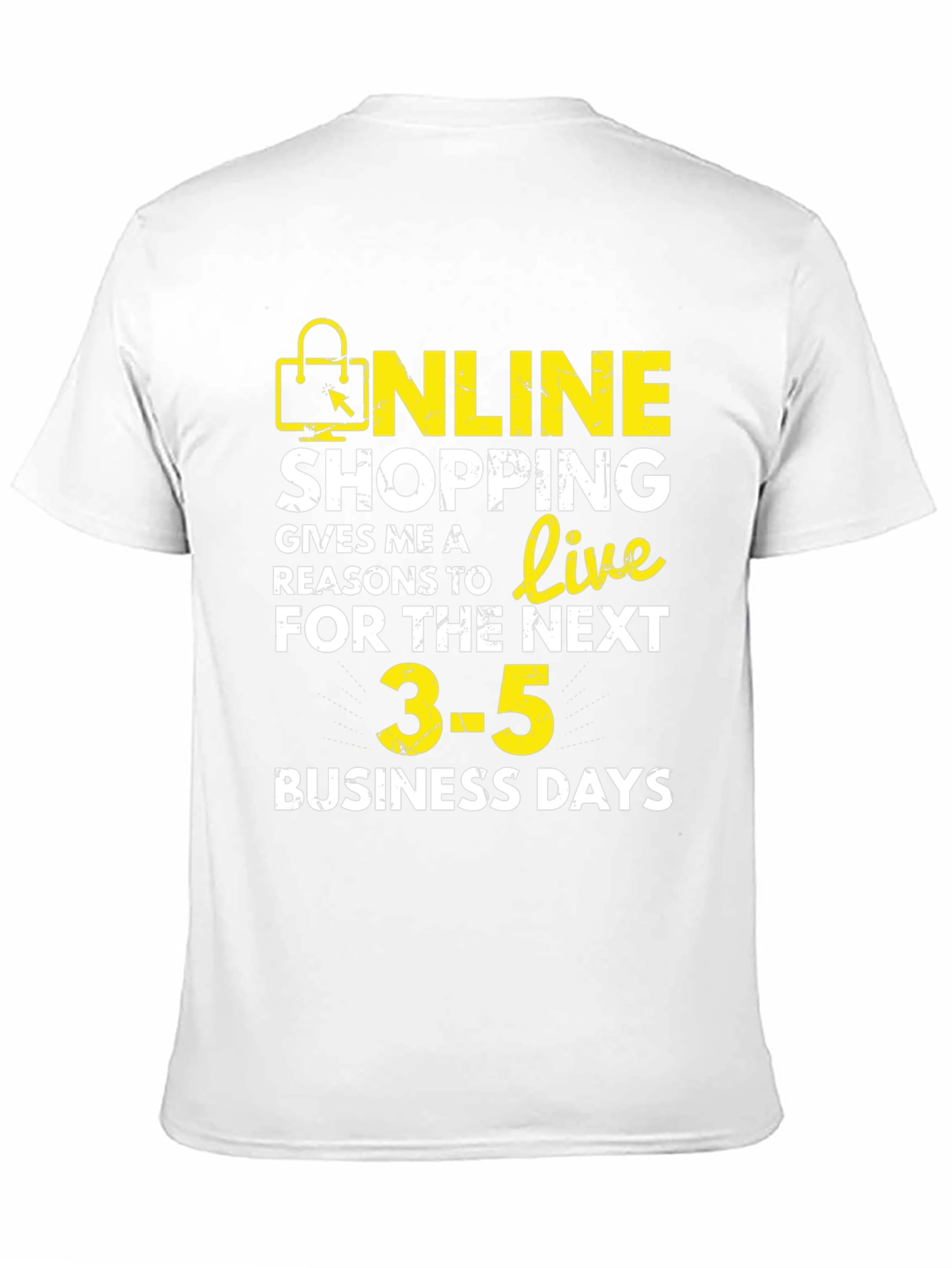 Online Shopping T-Shirt - Funny Shopper Tee