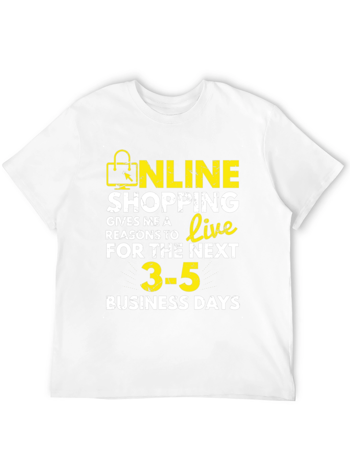 Online Shopping T-Shirt - Funny Shopper Tee