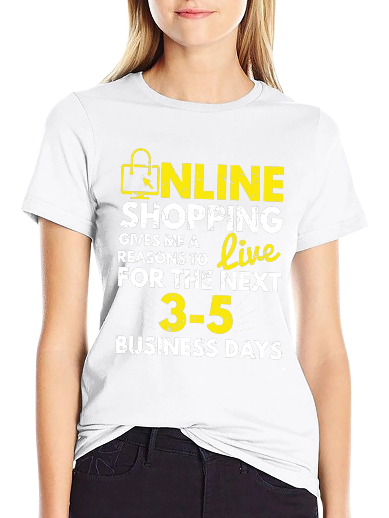 Online Shopping T-Shirt - Funny Shopper Tee