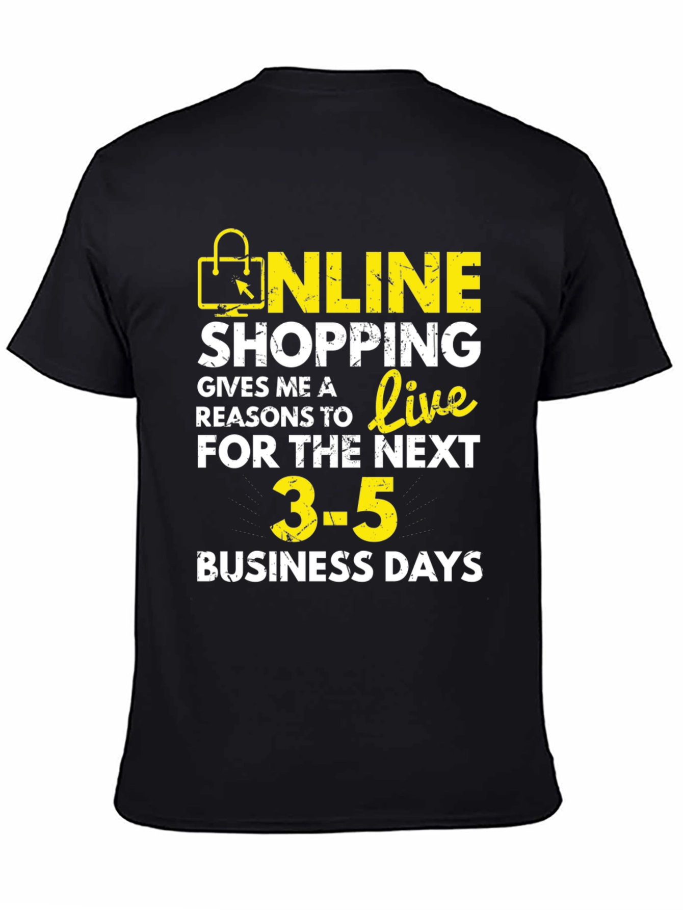 Online Shopping T-Shirt - Funny Shopper Tee