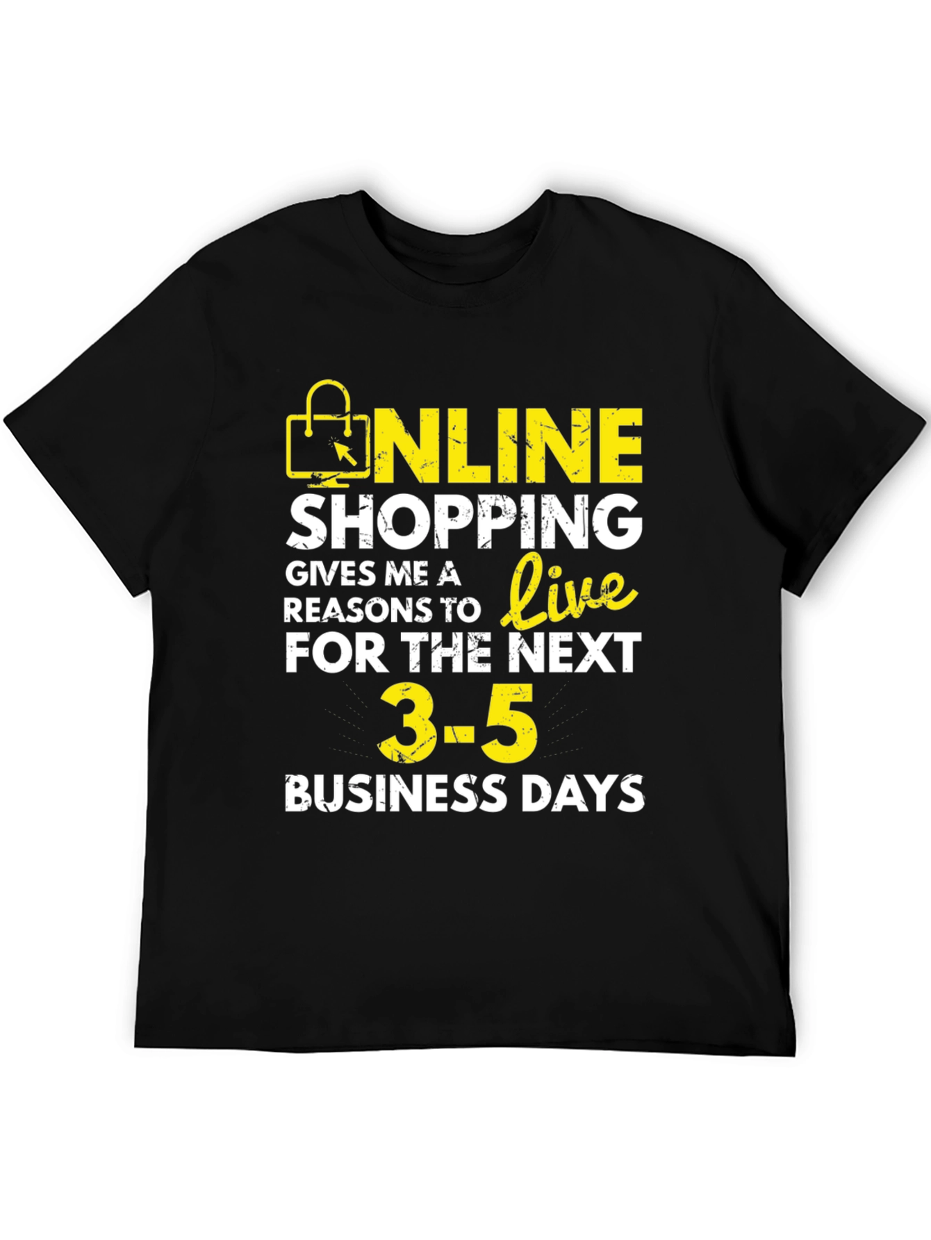 Online Shopping T-Shirt - Funny Shopper Tee