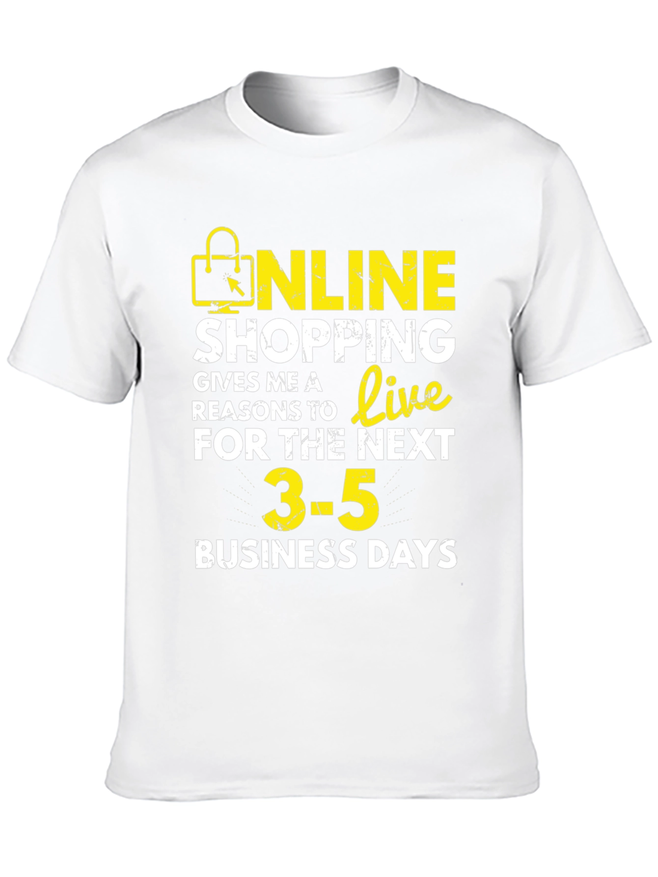 Online Shopping T-Shirt - Funny Shopper Tee