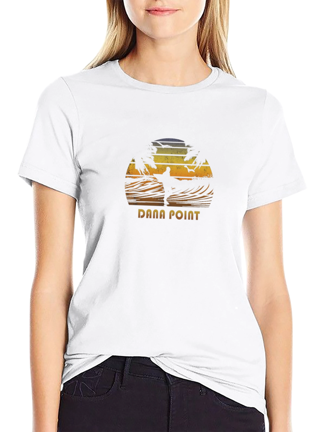 Dana Point Surfing T-Shirt - Black