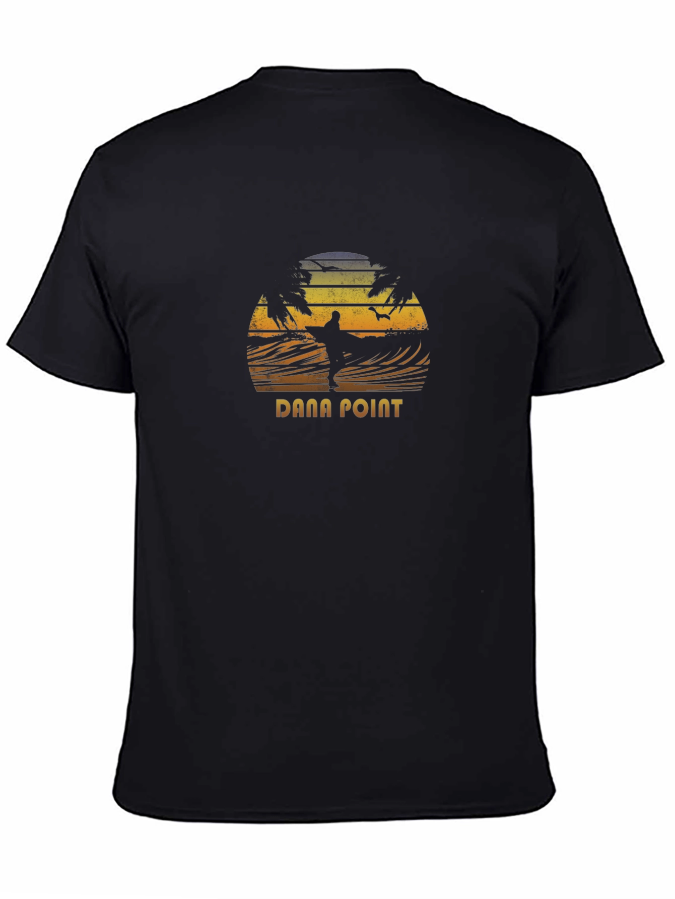 Dana Point Surfing T-Shirt - Black