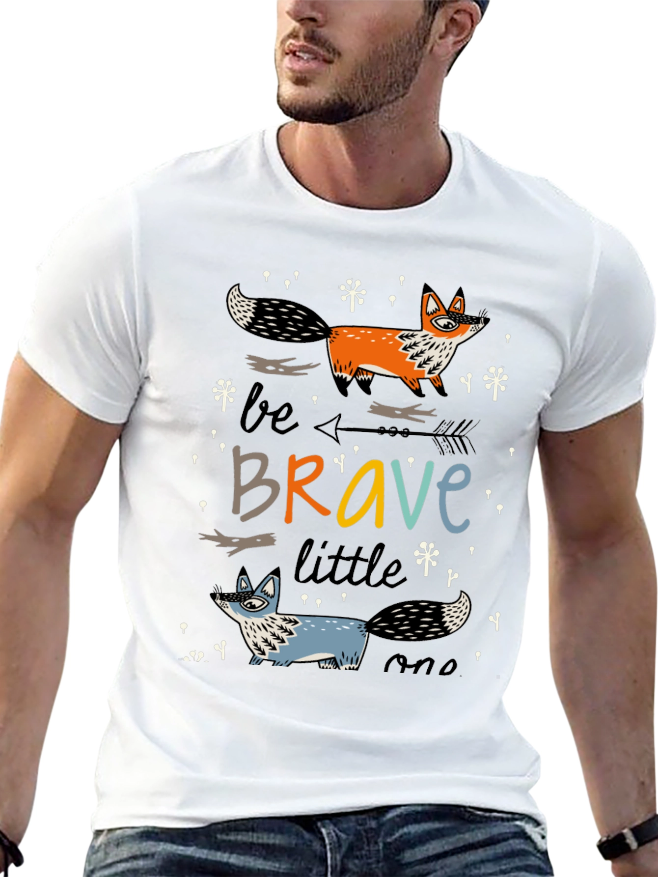 Be Brave Little One Graphic Tee