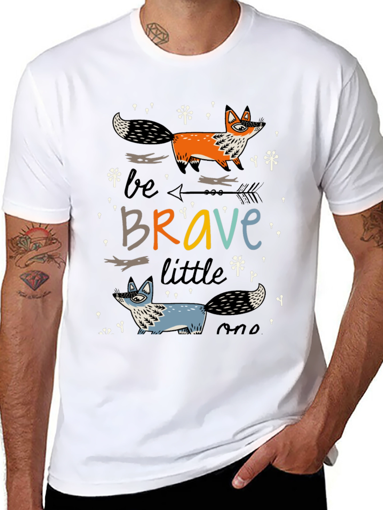 Be Brave Little One Graphic Tee
