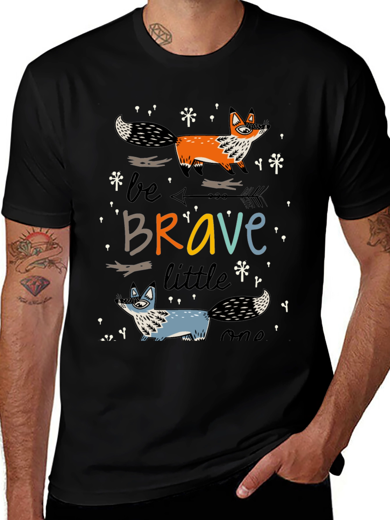 Be Brave Little One Graphic Tee