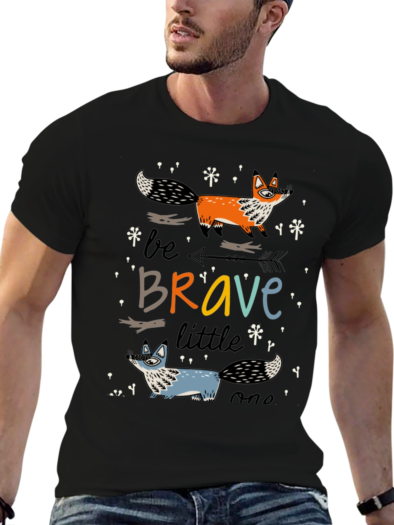 Be Brave Little One Graphic Tee
