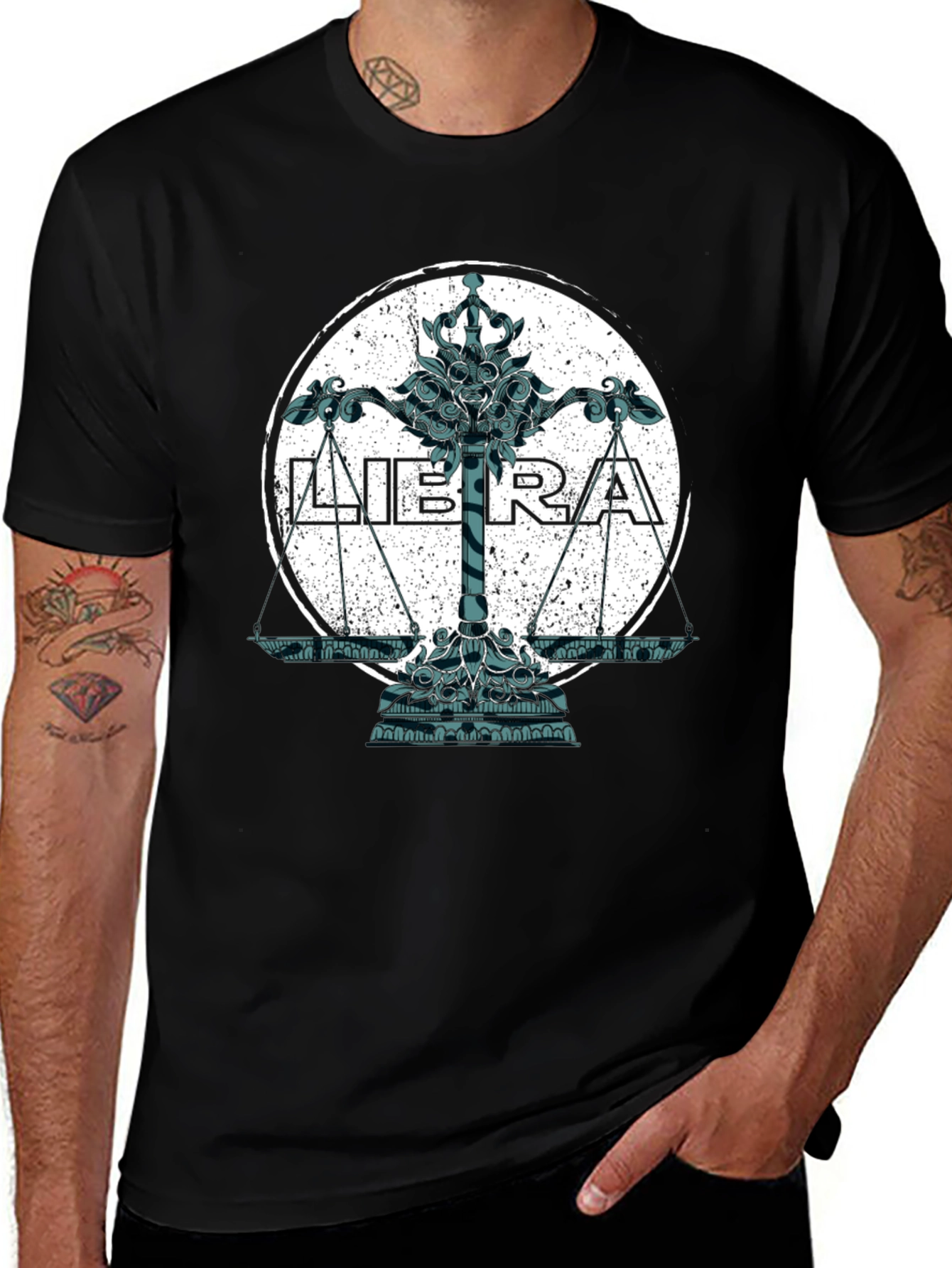 Libra Zodiac Sign T-Shirt