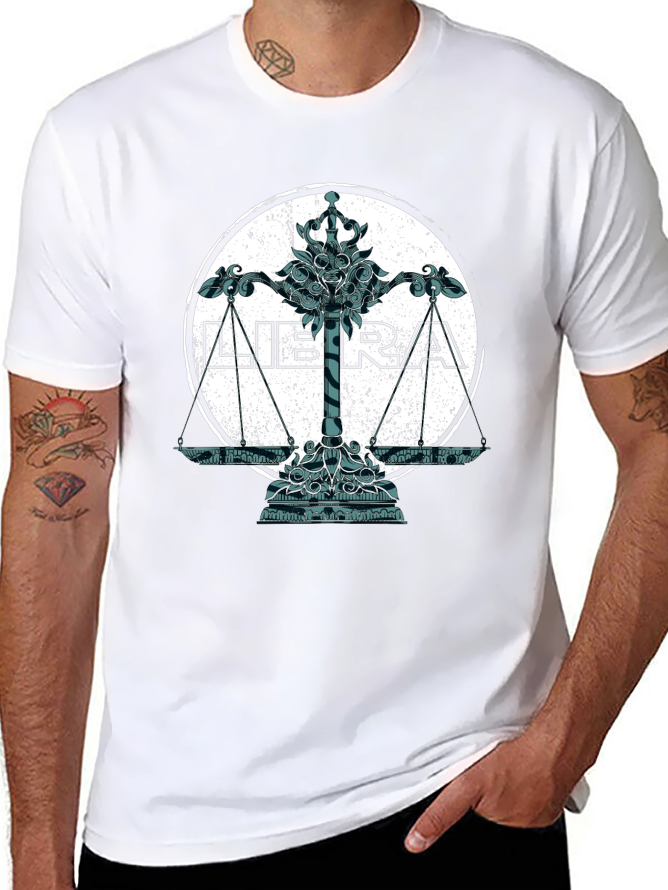 Libra Zodiac Sign T-Shirt