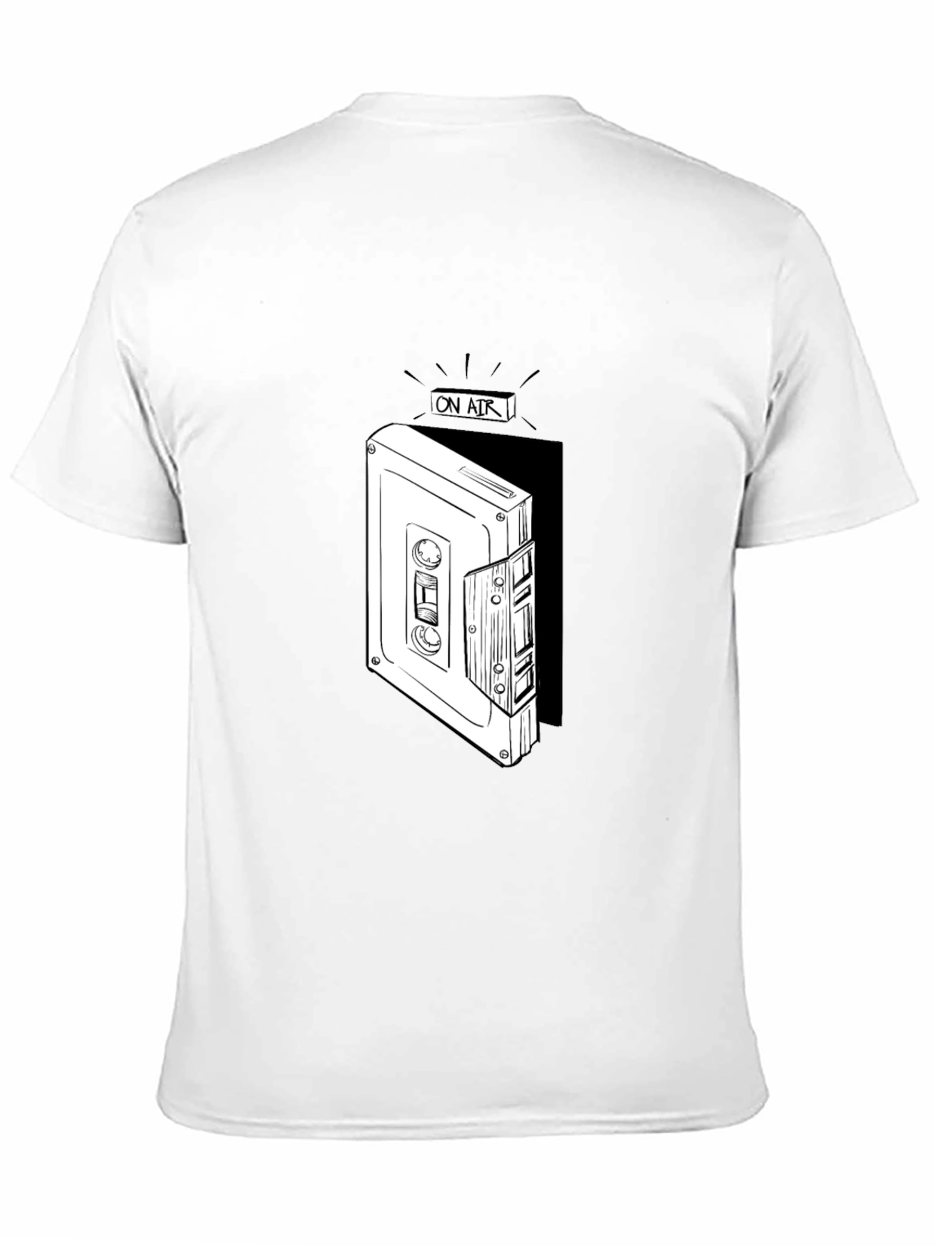 Retro On Air Cassette Graphic T-Shirt