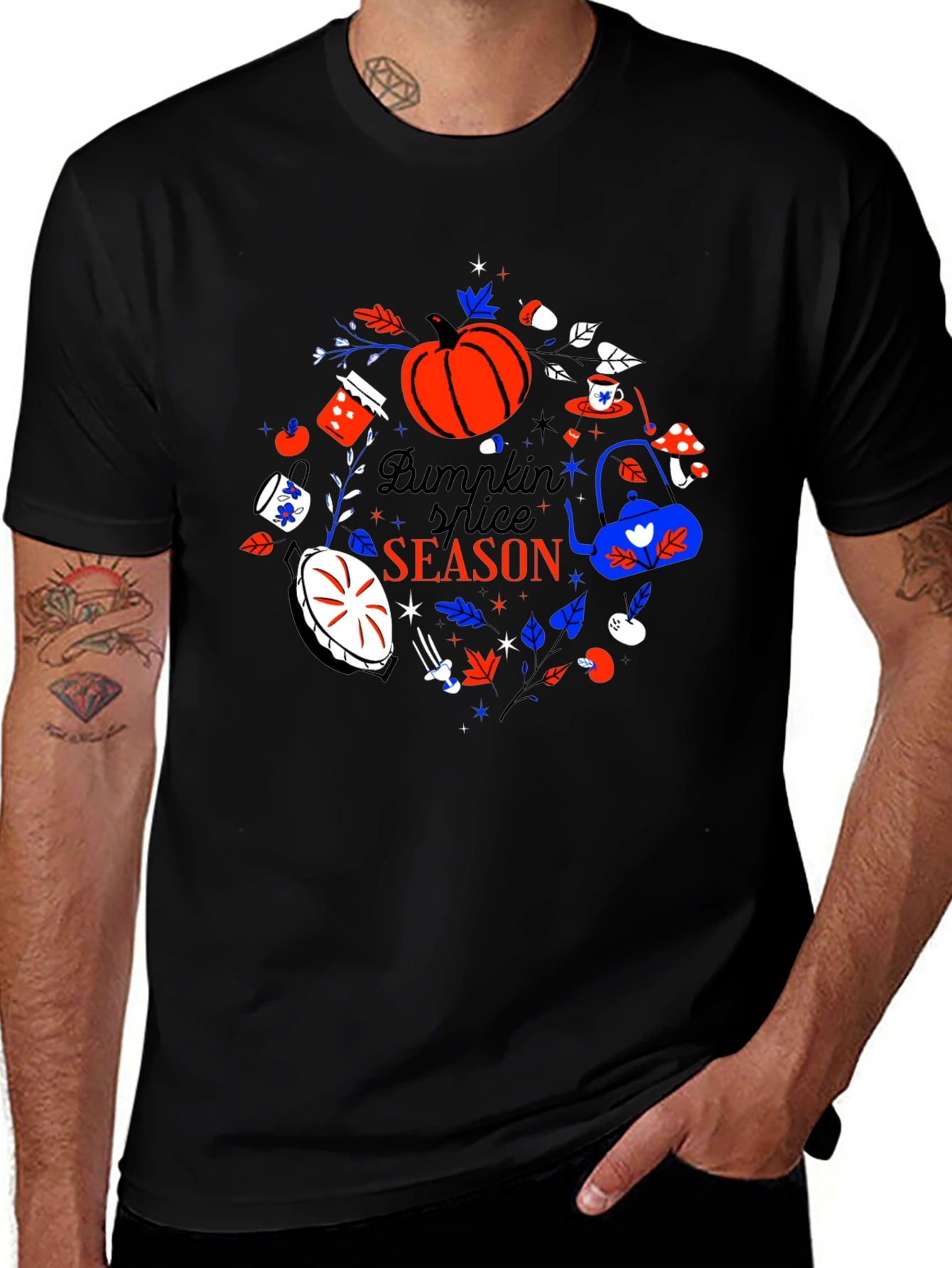 Pumpkin Spice Season Graphic Tee