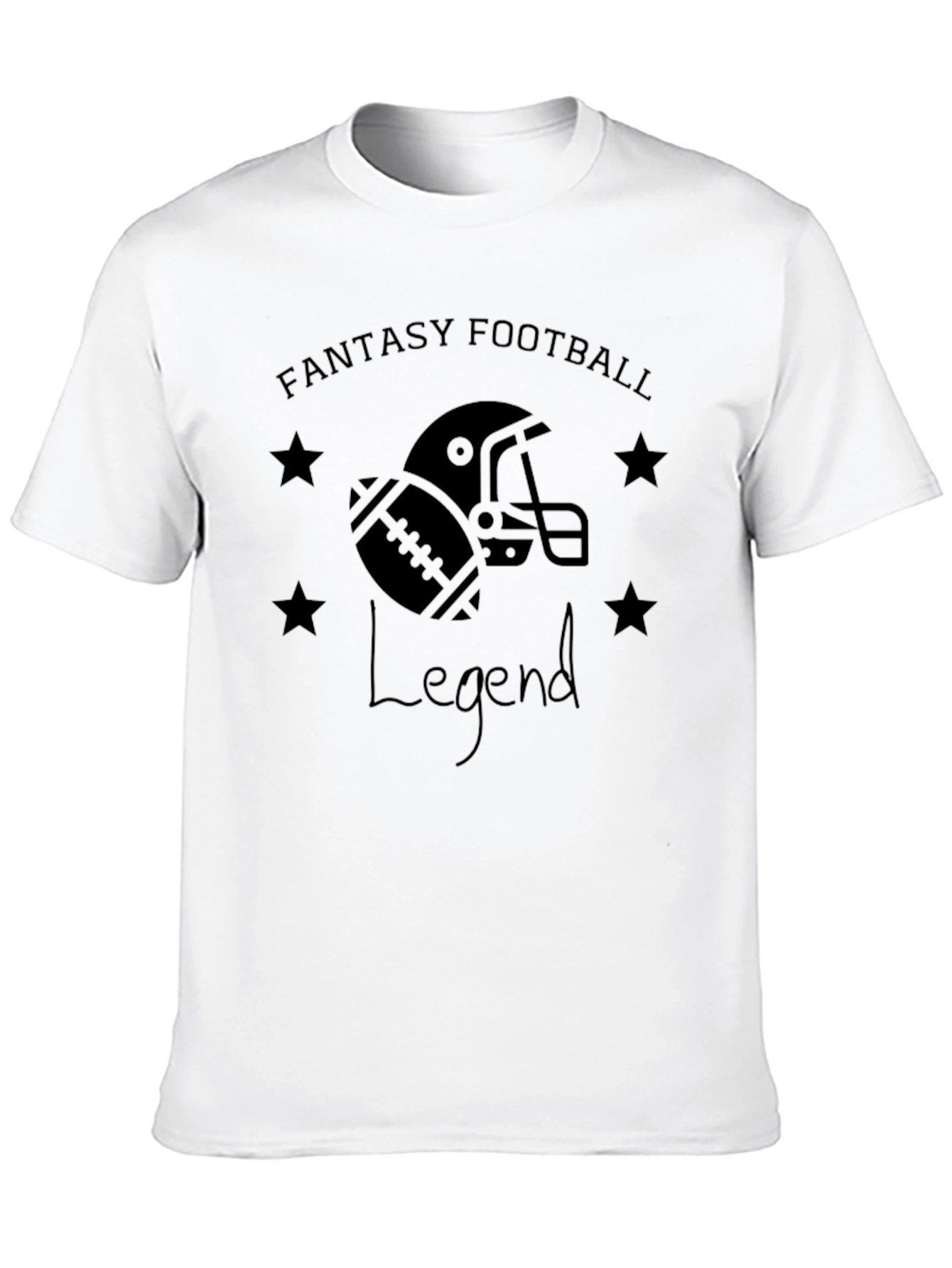 Fantasy Football Legend Black T-Shirt