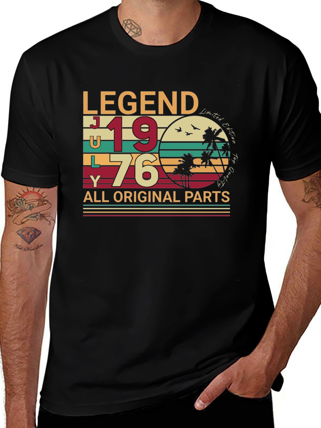 Legend July 1976 All Original Parts T-Shirt
